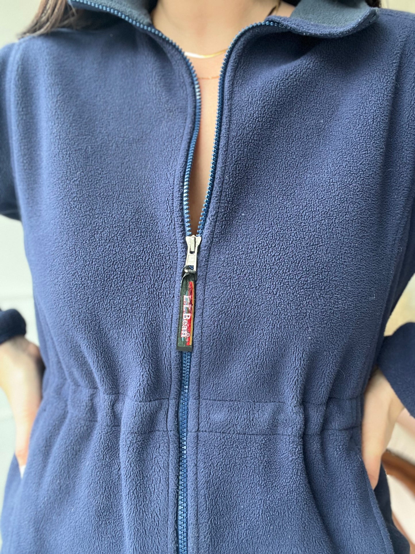 Vintage L.L. Bean Fleece Zip - Size M