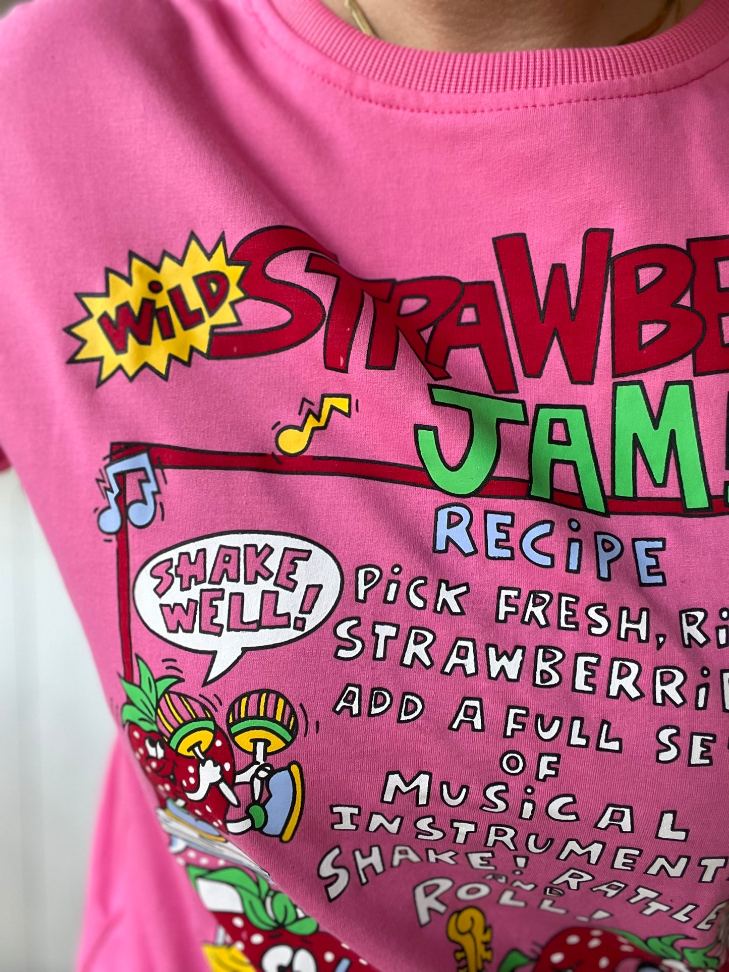 Strawberry Jam Sweater - Size M/L