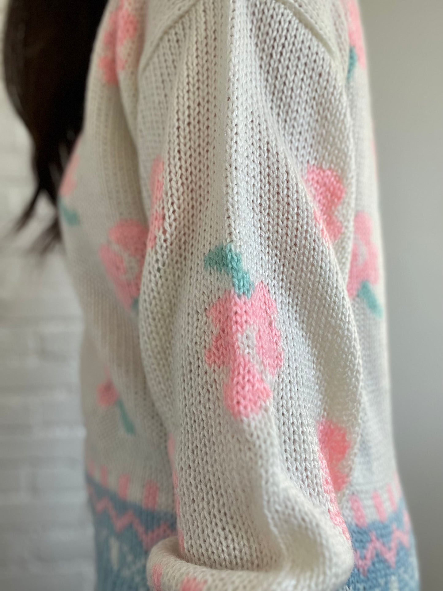 Après-Ski Cotton Candy Knit - L