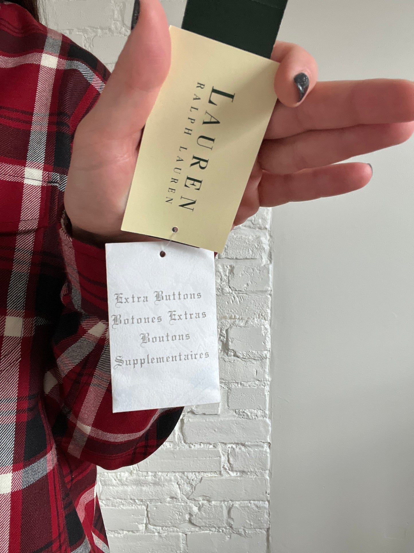 Ralph Lauren Plaid Shacket - XXL