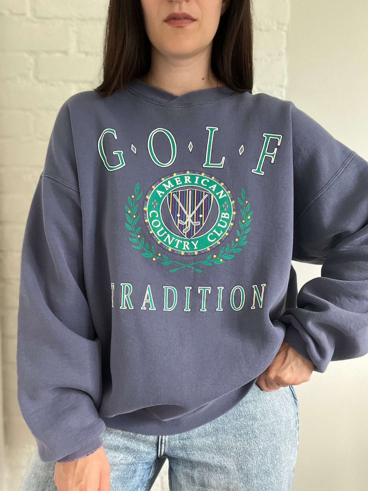 Golf Country Club Tradition Sweater - Size L/XL
