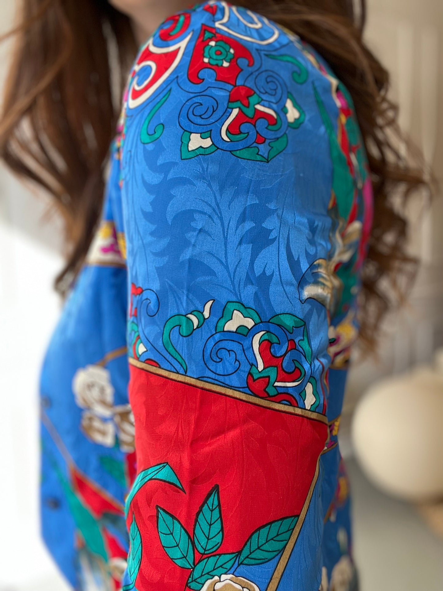 Anne Crimmins for Umi Collections Silk Top - Size 4