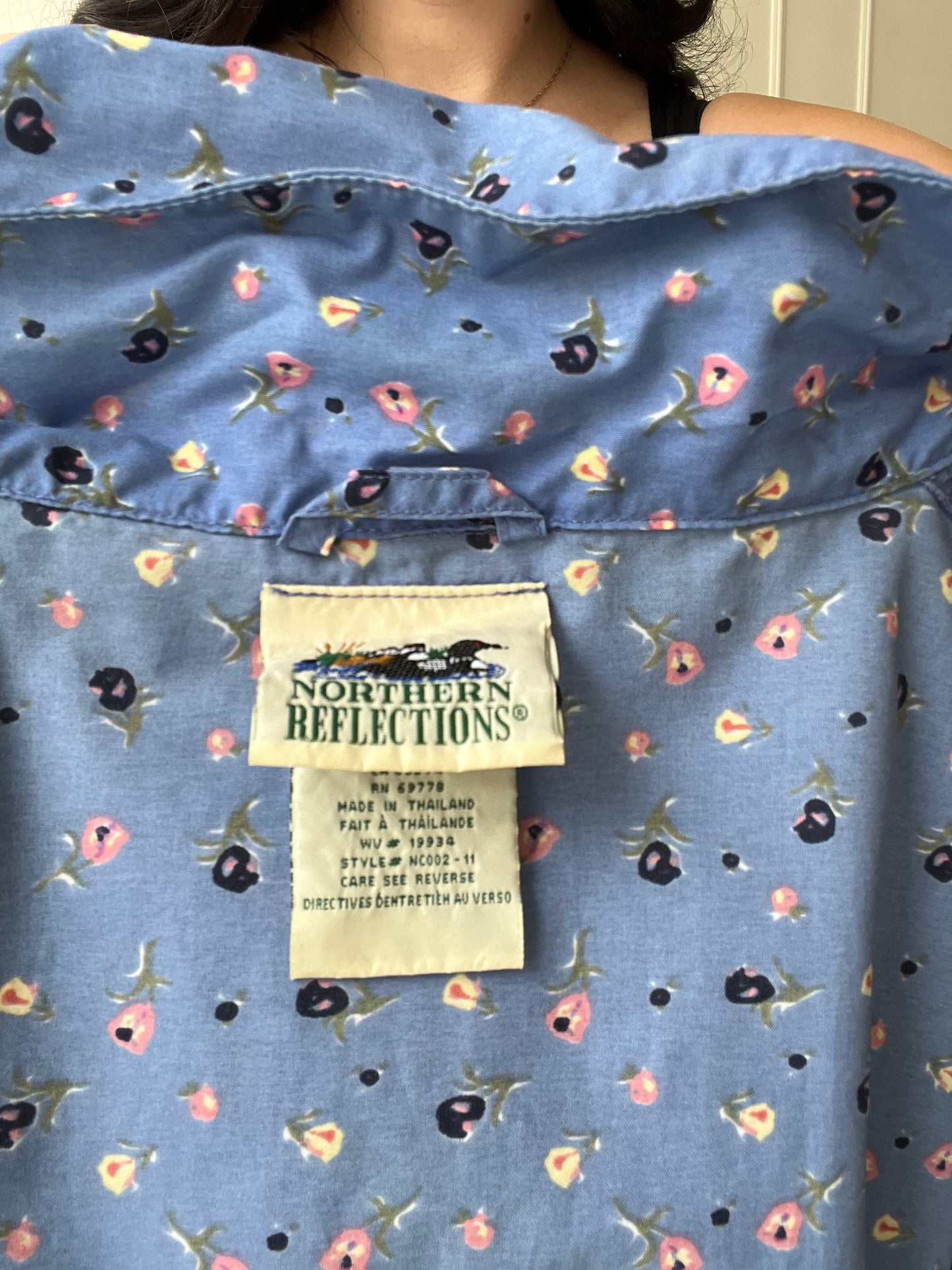 Northern Reflections Floral Jacket - XL