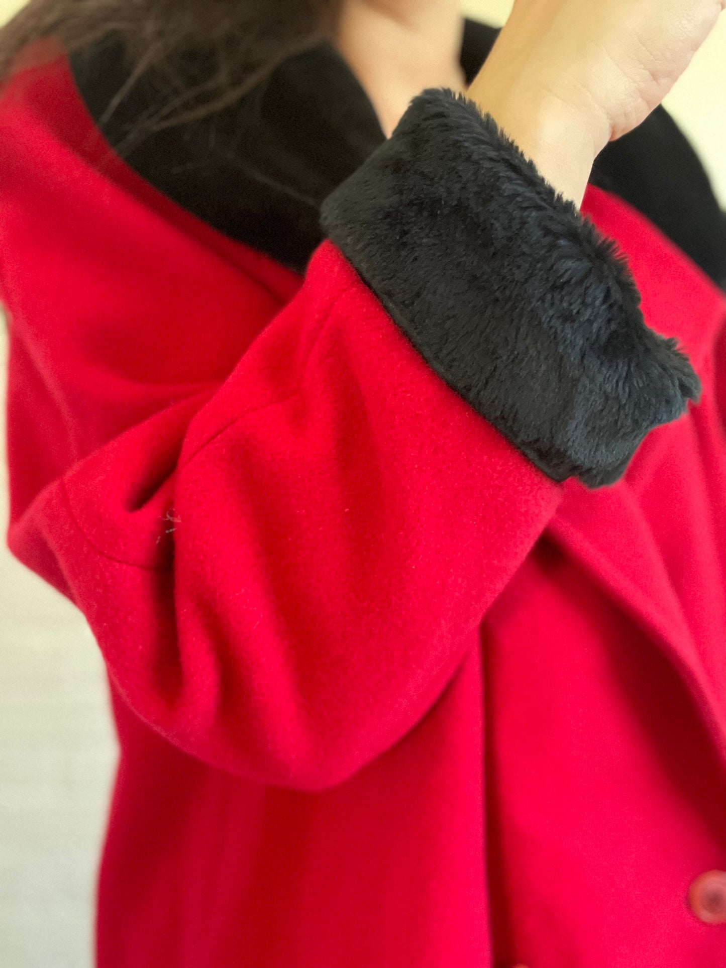 Bright Poppy Swing Jacket - Size L