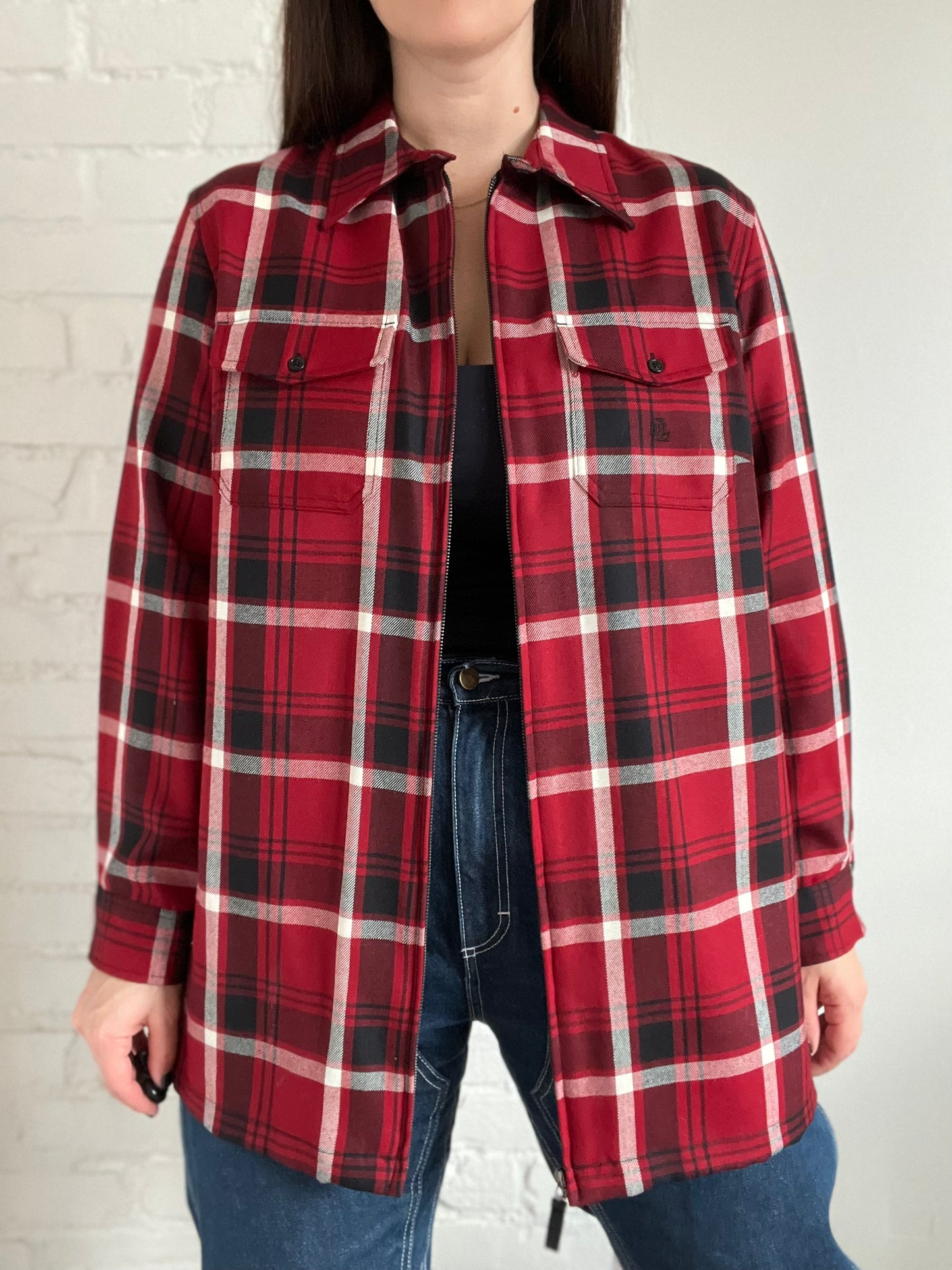 Ralph Lauren Plaid Shacket - XXL