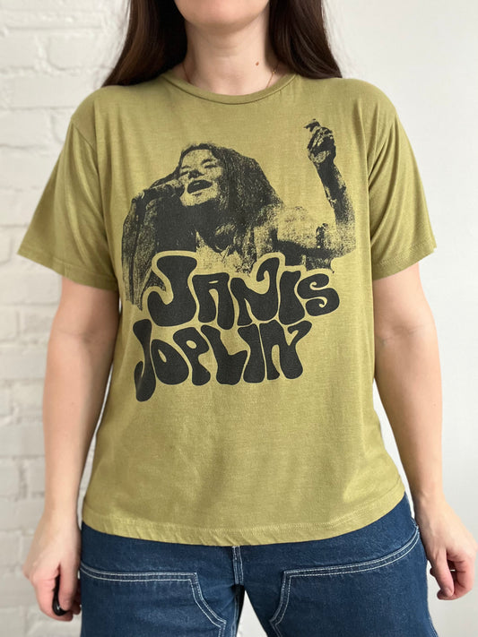 Janis Joplin Graphic T-shirt - Womens L