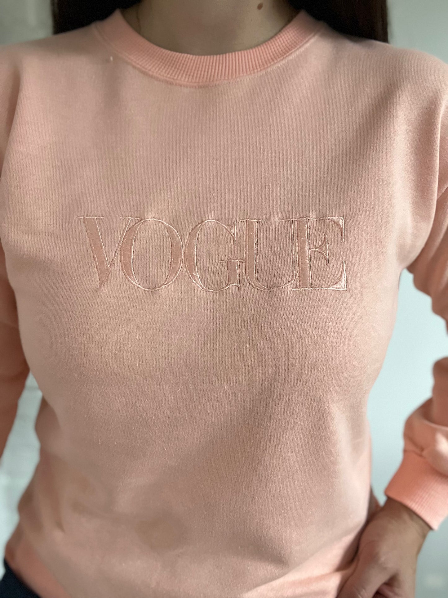 VOGUE Crewneck Sweater - Size S/M