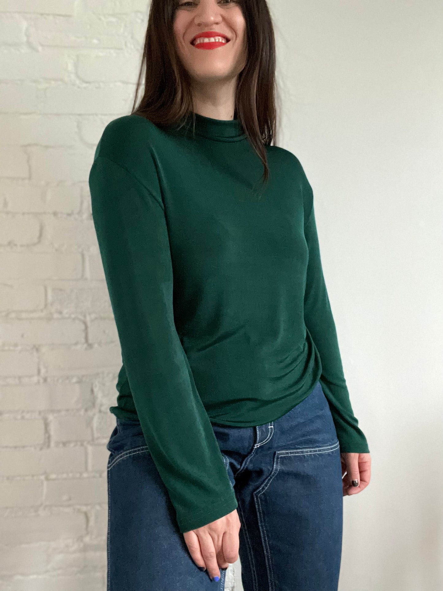Forest Green Stretchy Top - XL/XXL