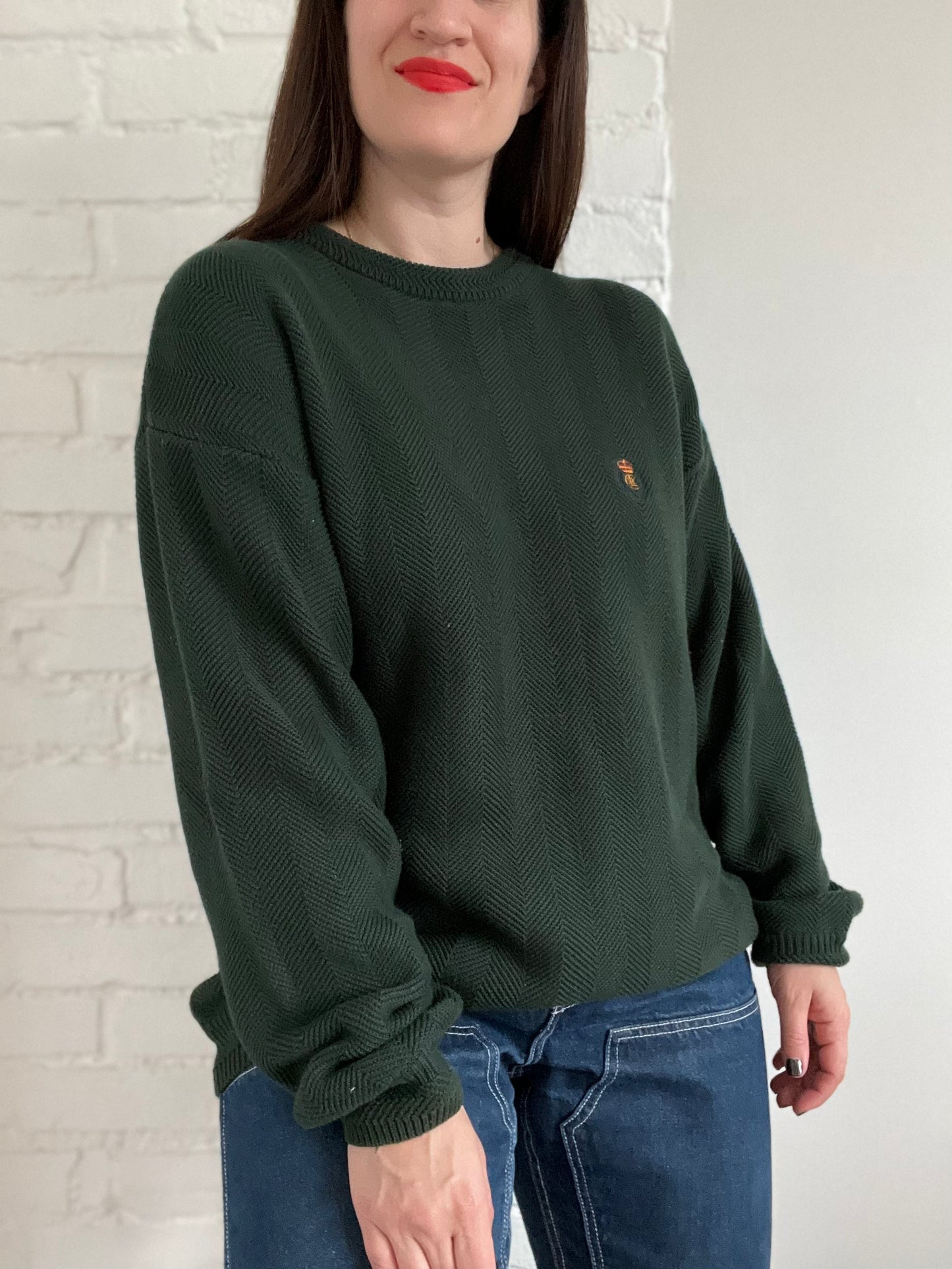 Ralph Lauren Chevron Classic Sweater - L