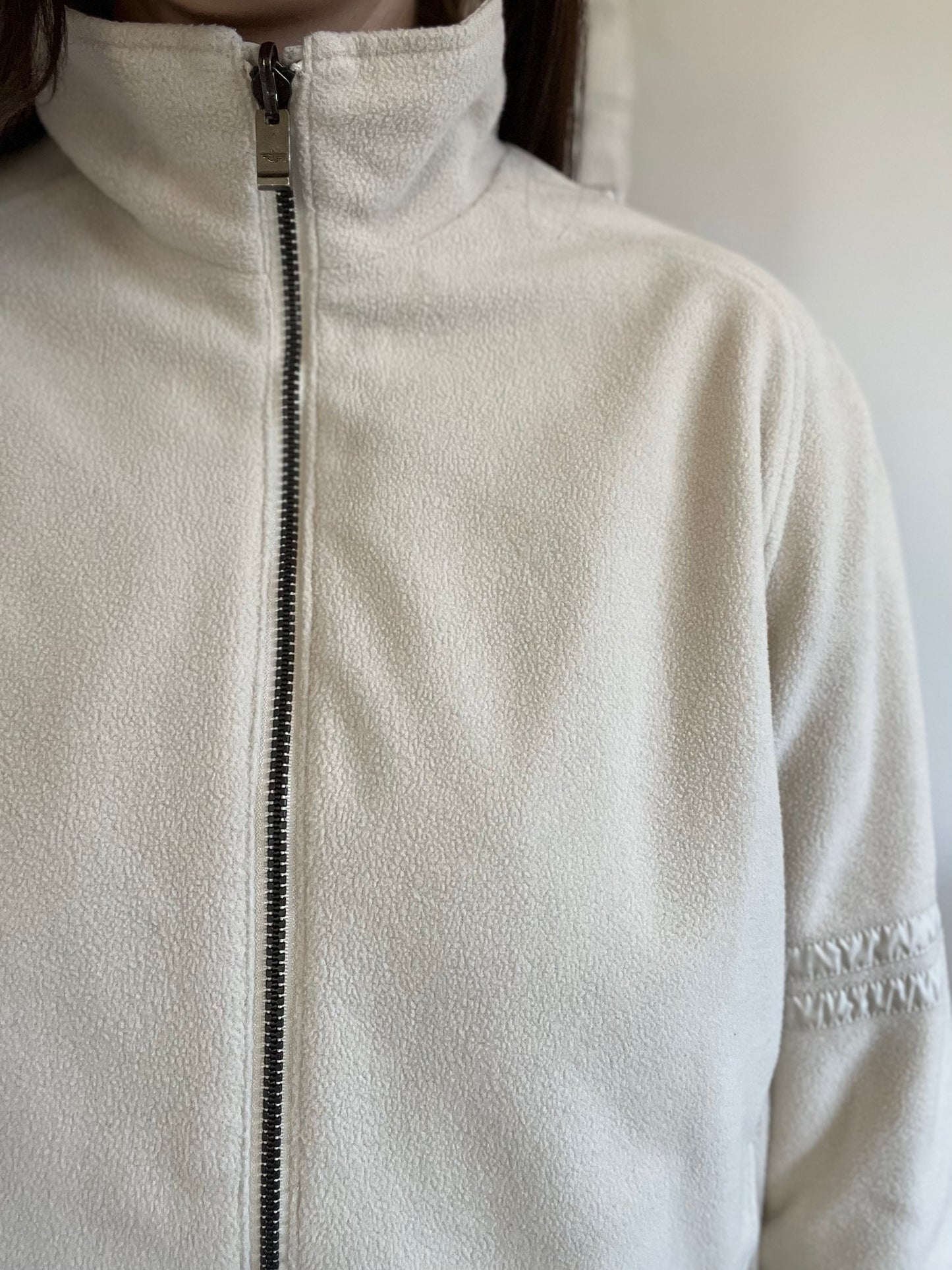 Beige Fleece Jacket - Size M/L