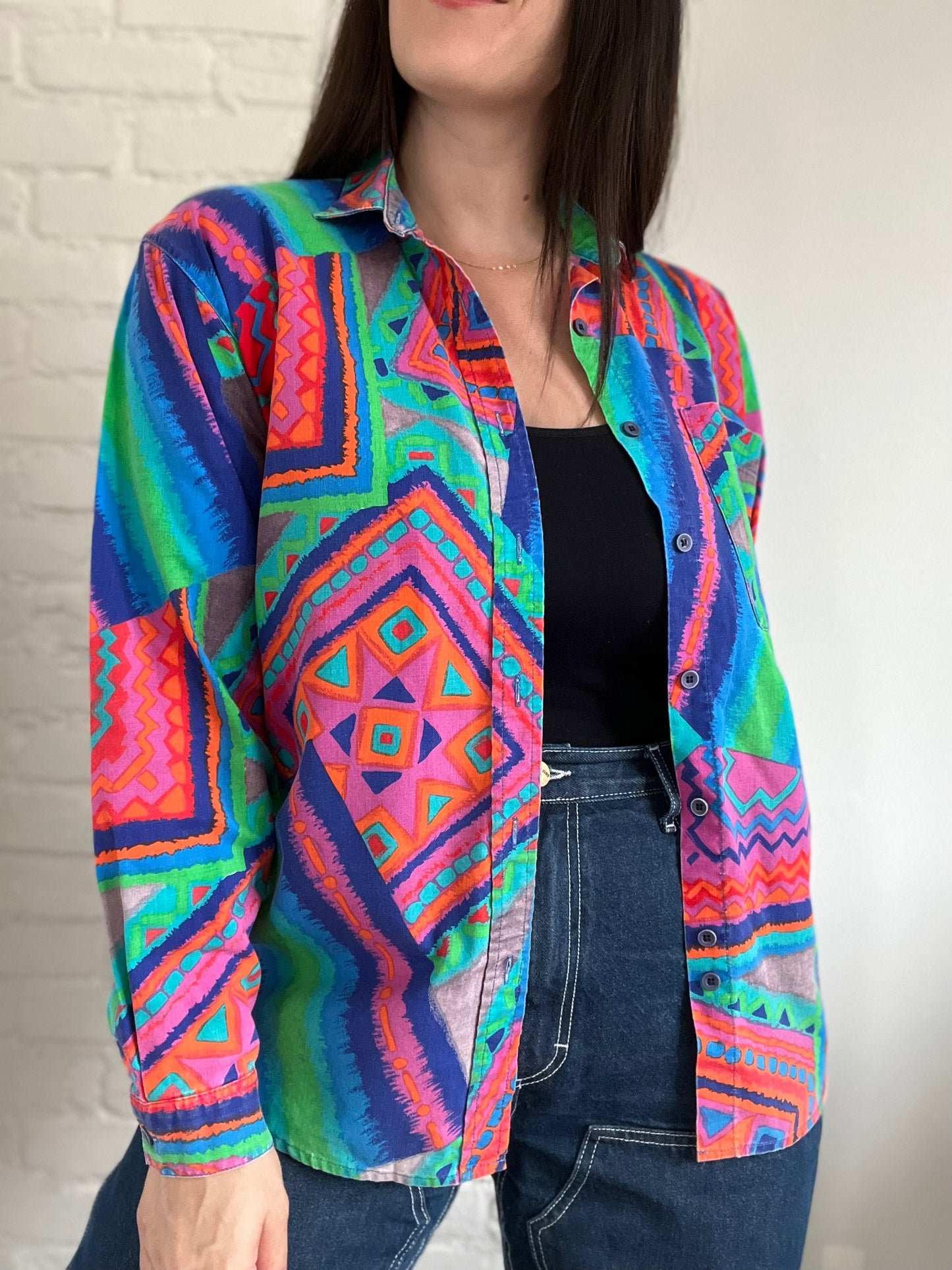 Southwestern Wrangler Shirt - Size M/L