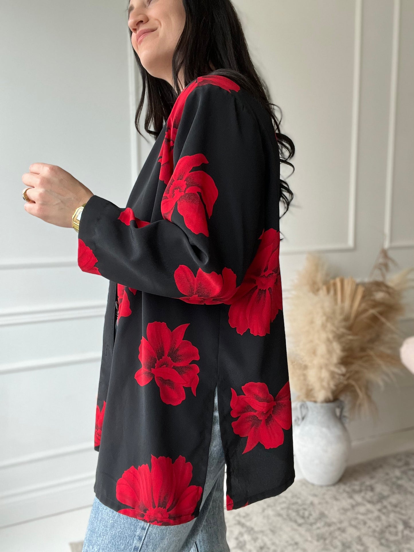 Big Rose Blouse - XL