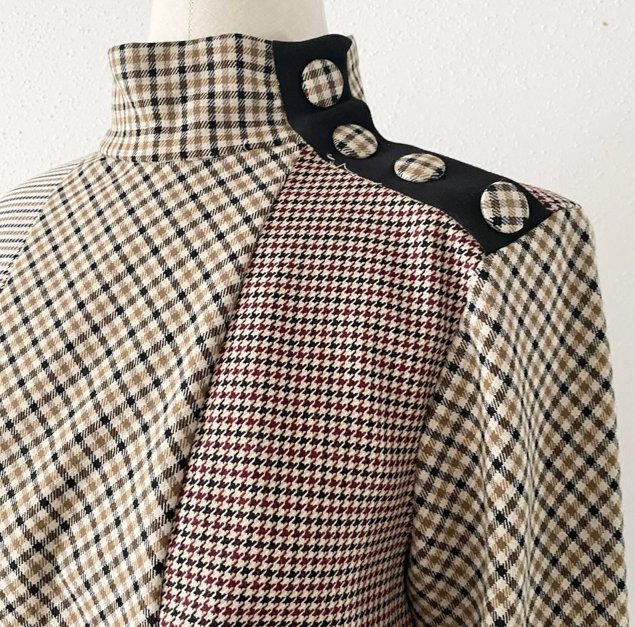 Regal Plaid Dress Shirt - Size L