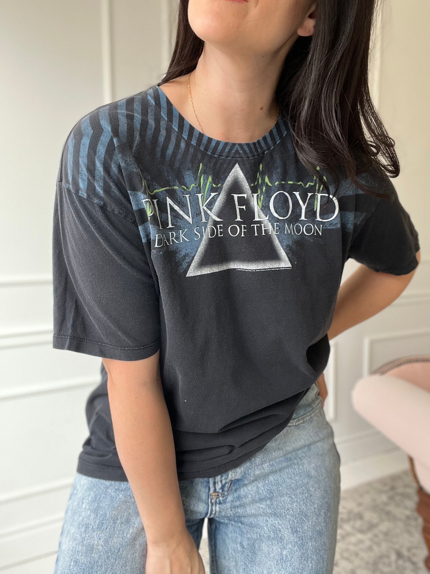 Vintage Pink Floyd Dark Side of the Moon Tee - Size Mens L/XL
