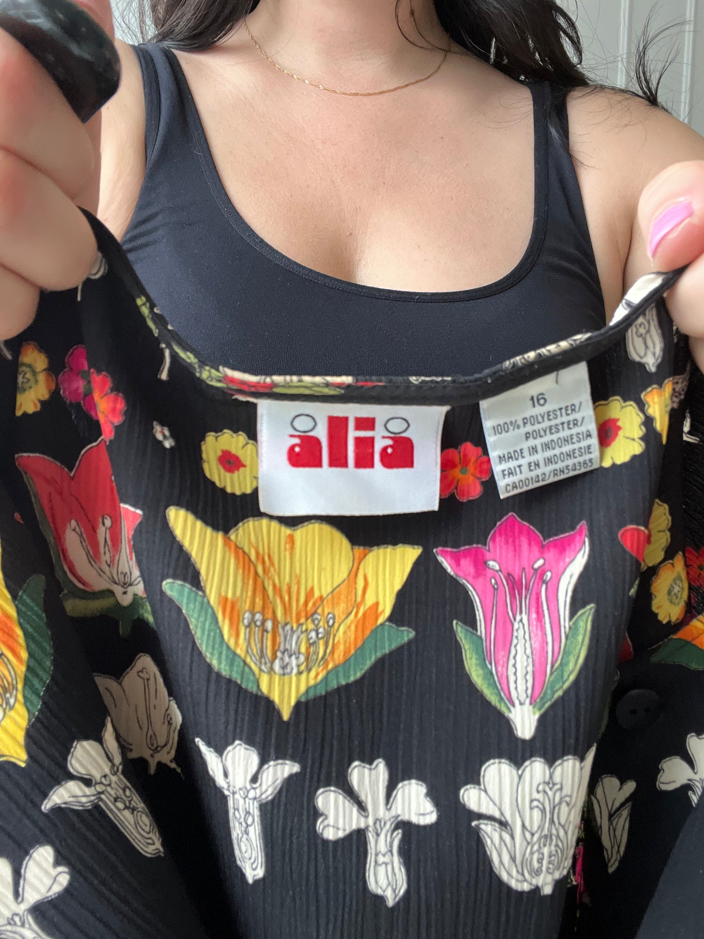 Garden Boxy Blouse - Size XL