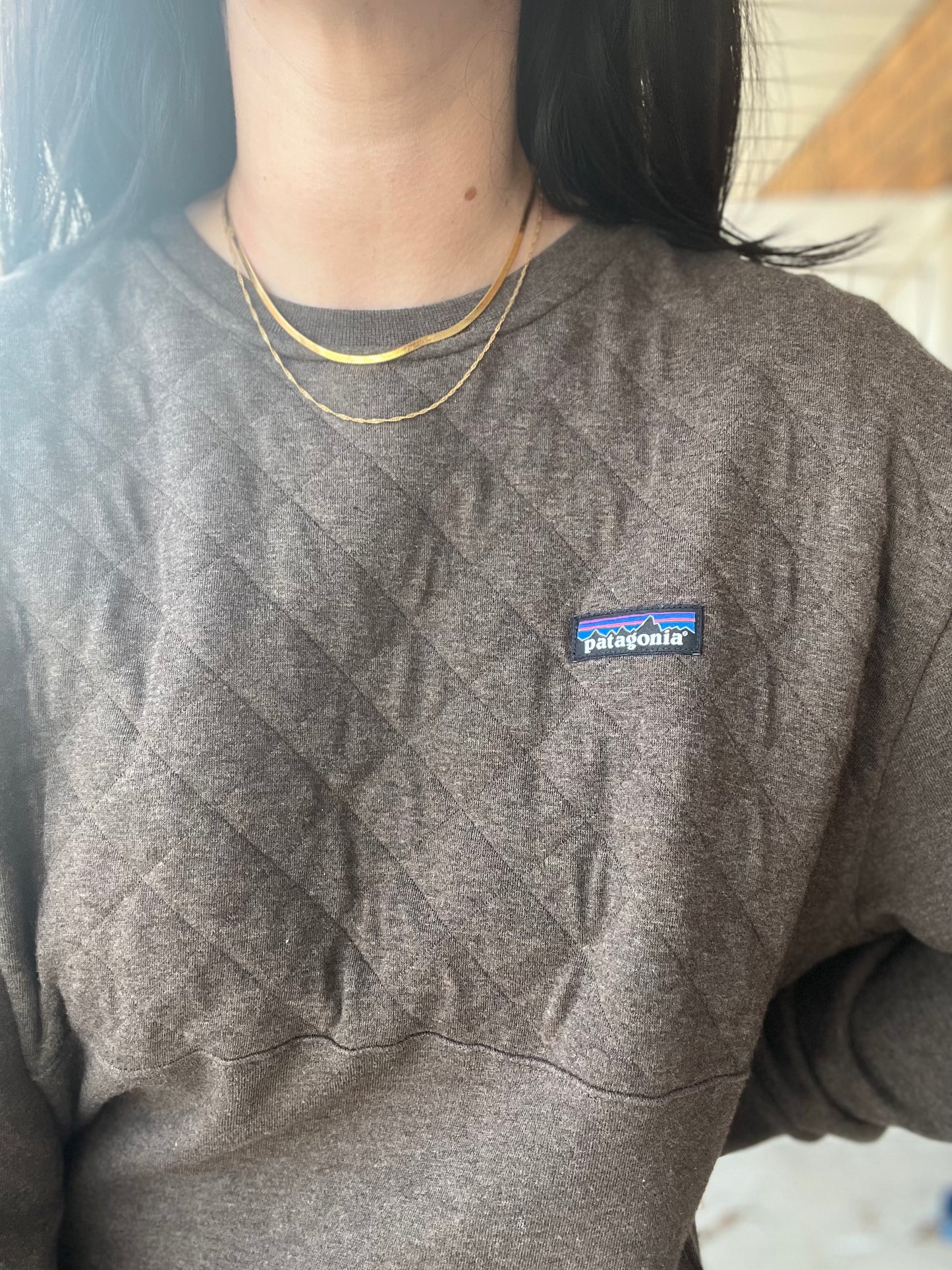 Quilted Patagonia Crewneck  - Size XL