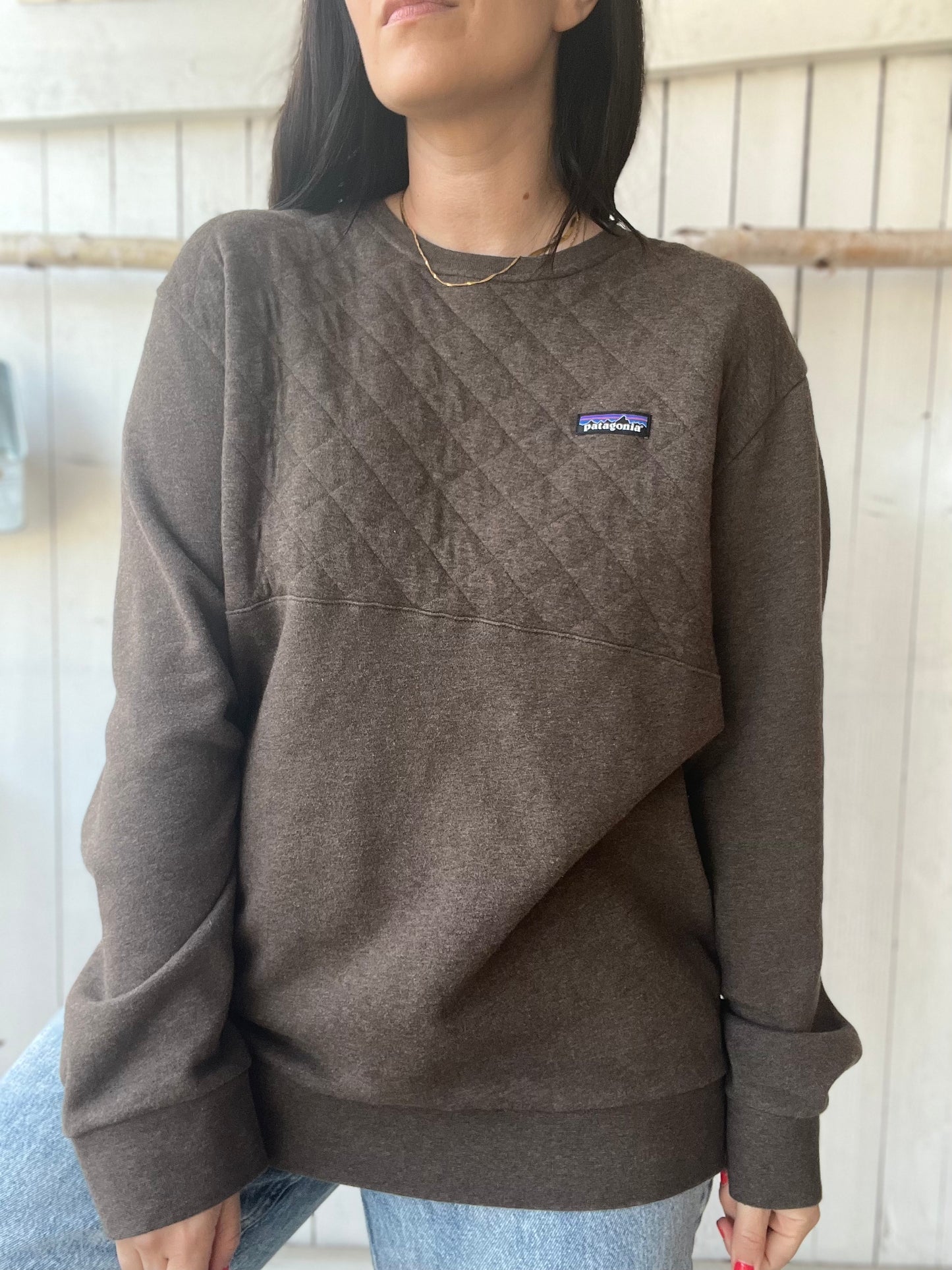 Quilted Patagonia Crewneck  - Size XL