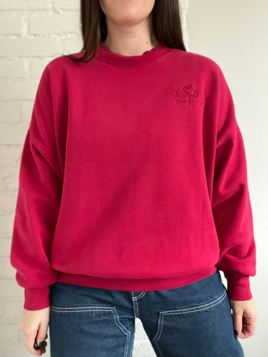 Country Rose Crewneck Sweater - XL