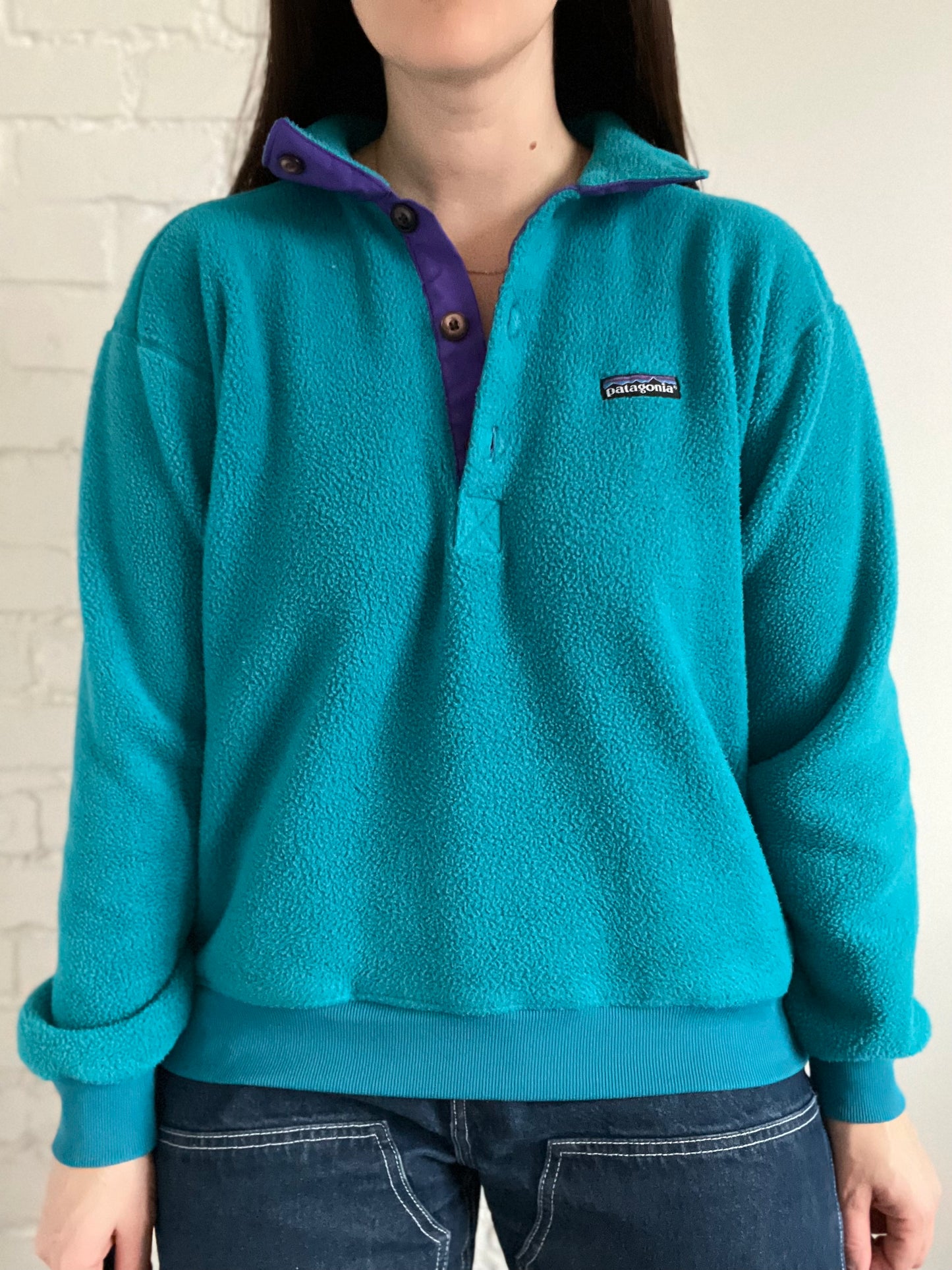 Retro Patagonia Fleece Synchilla - L