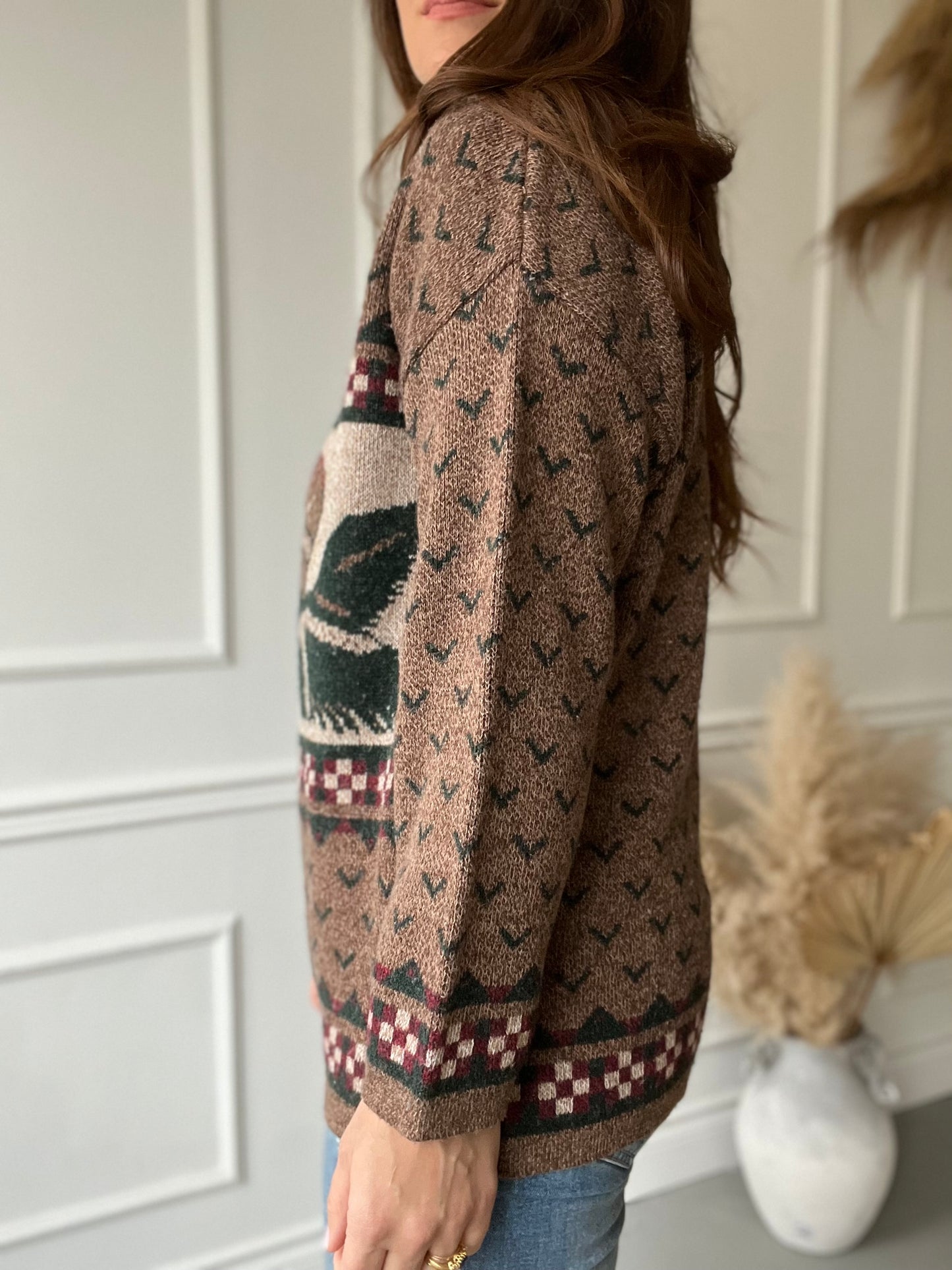 Dad Loon Knit Sweater - Size XL