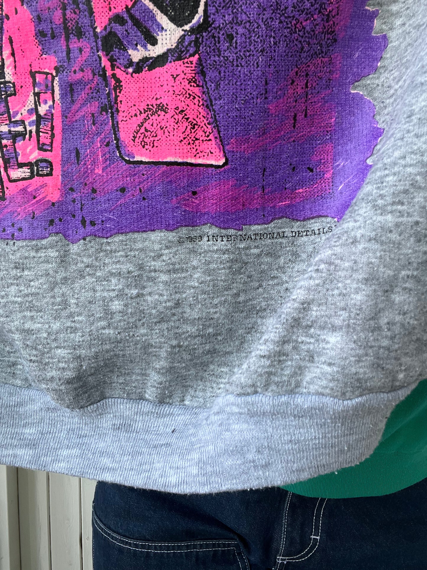 80's Fresh Surf Snowboard Sweater - S