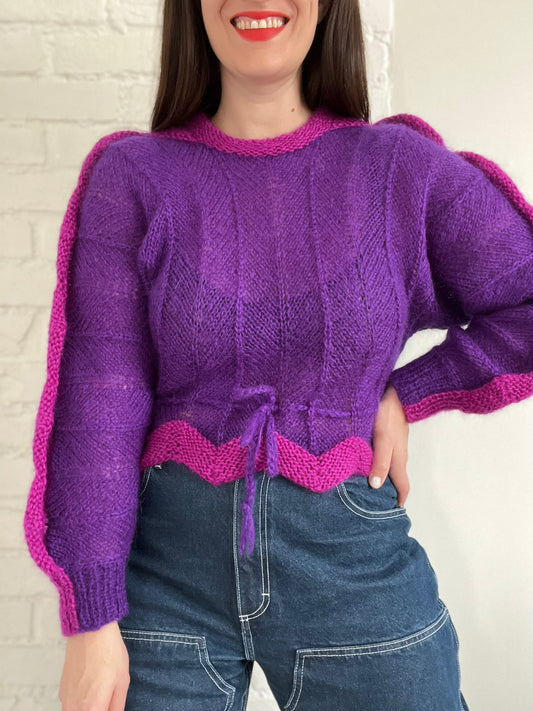 Barbie Crop Knit Sweater - XS/S