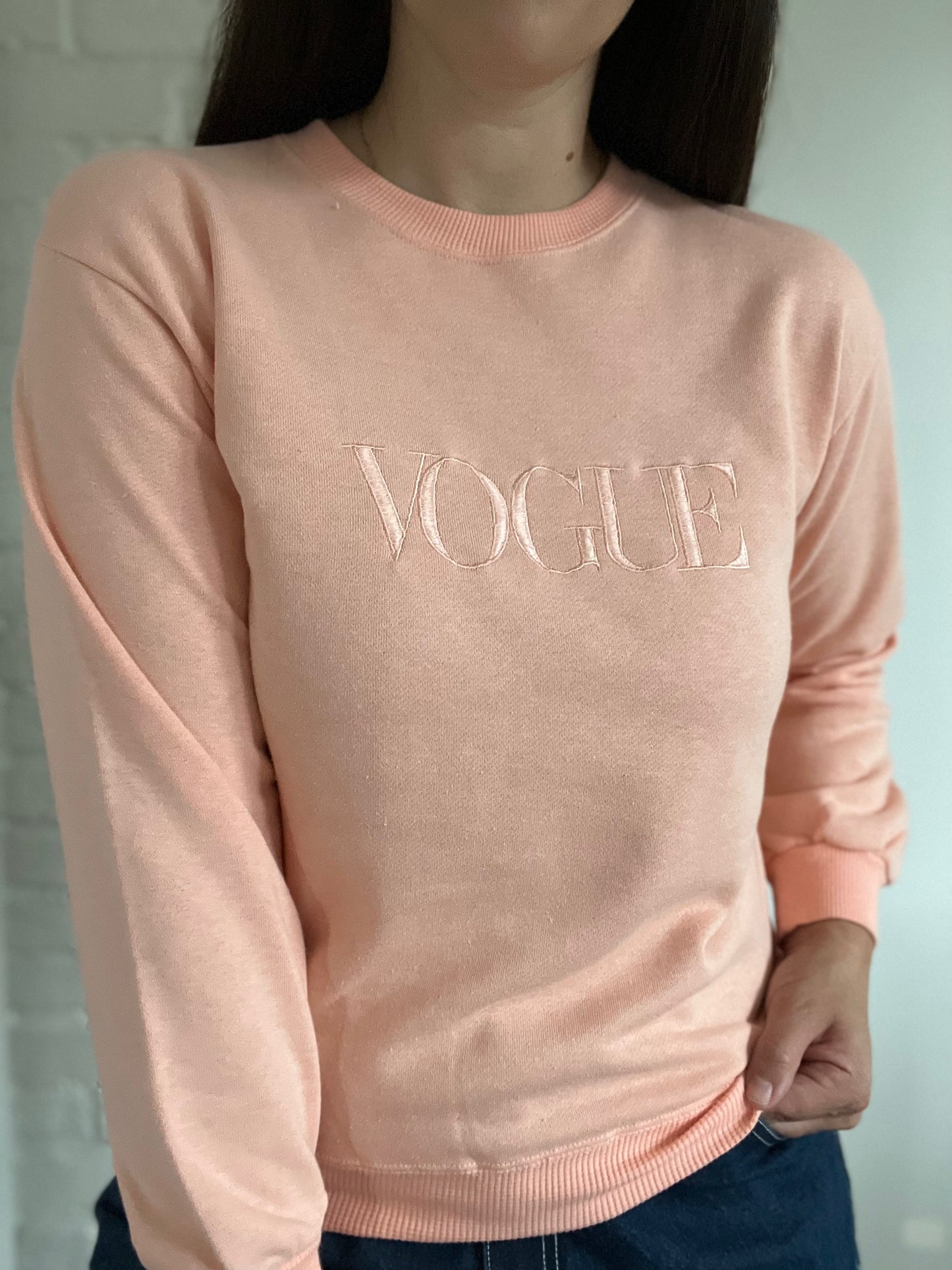 VOGUE Crewneck Sweater - Size S/M
