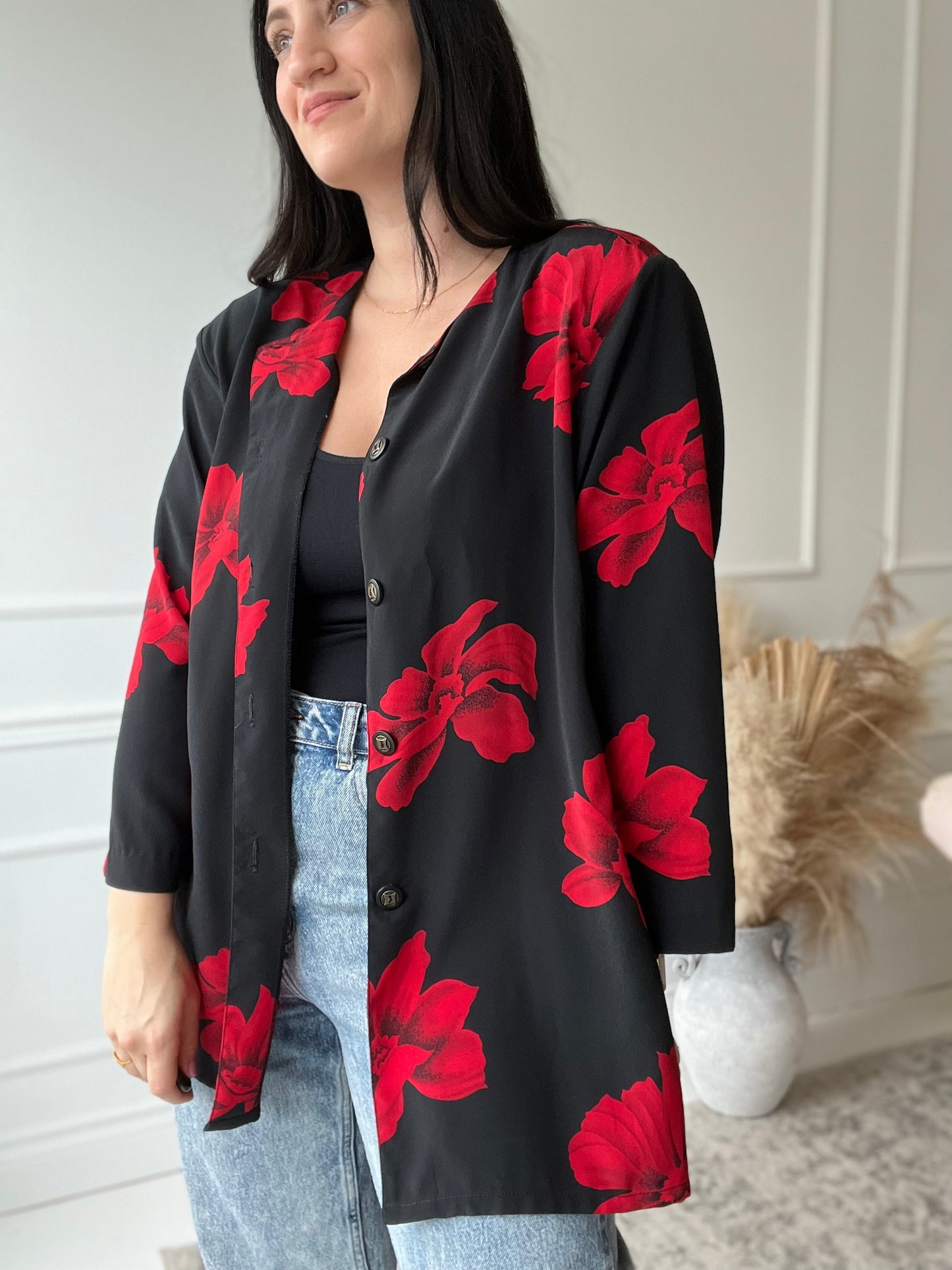 Big Rose Blouse - XL
