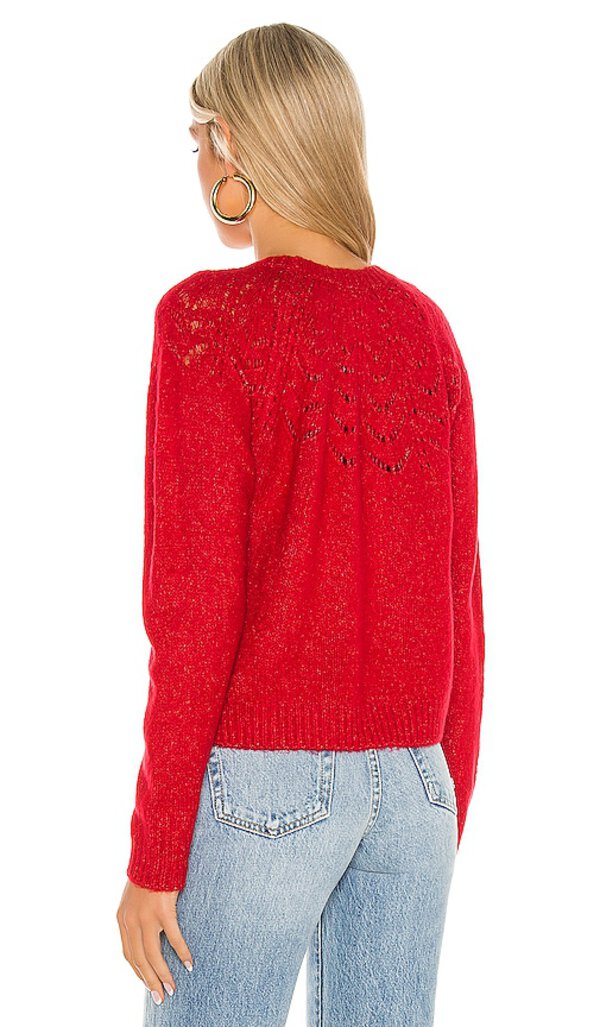 Apple Red Cozy Crop - Size M