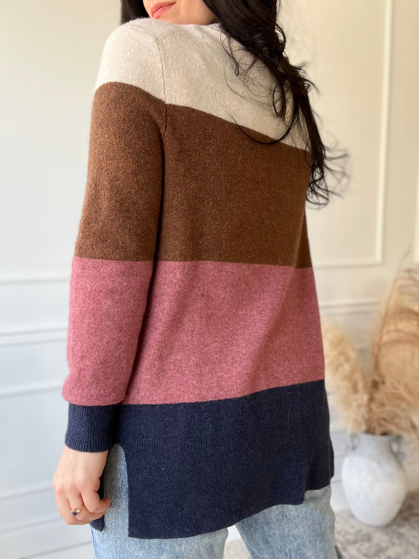 Madwell Kent Striped Cardigan - Size M