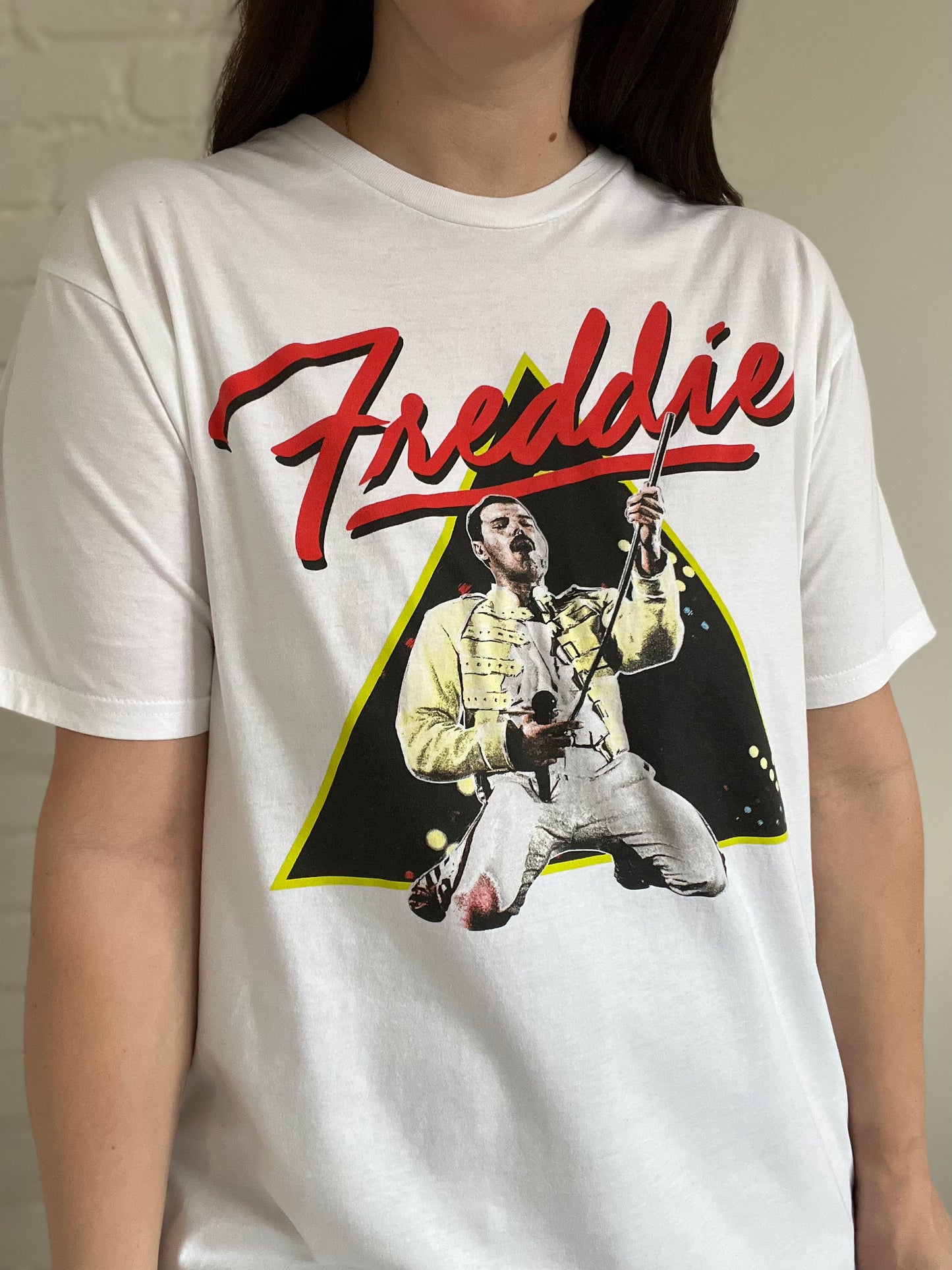 Freddie Mercury Vocal Pose T-shirt - Mens L