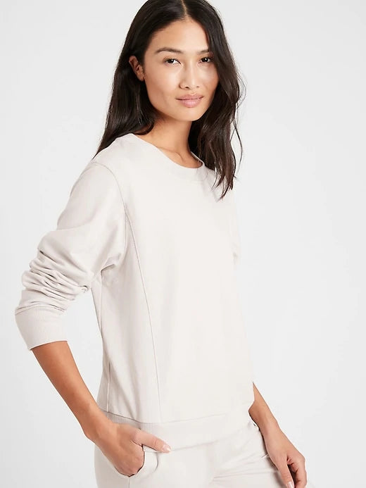 French Terry Luxe Sweatshirt - Size S