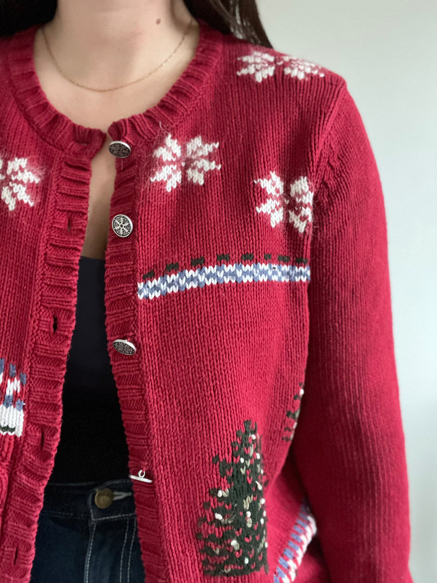 Vintage Northern Reflections Cardigan - M/L