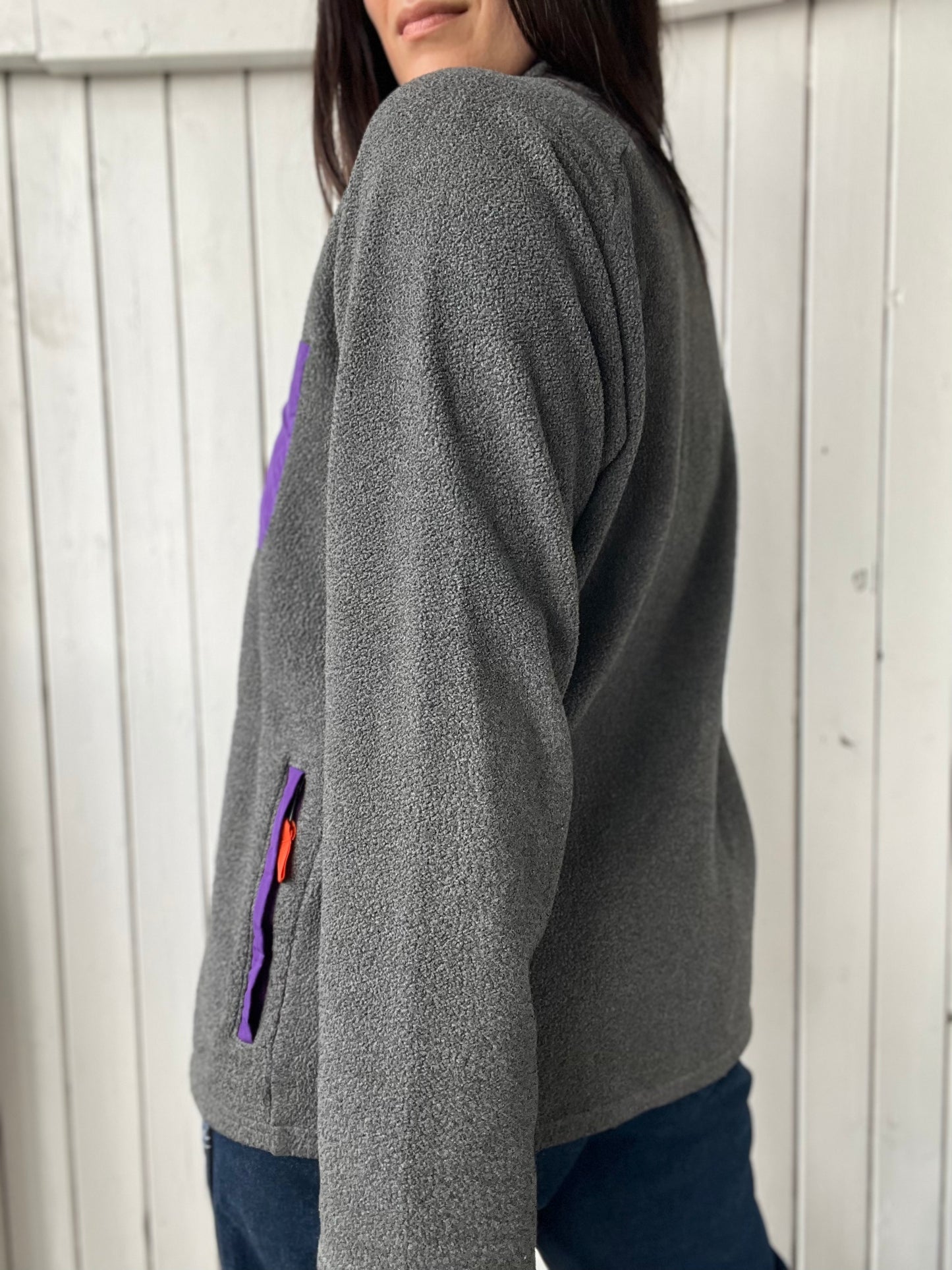 Patagonia Purple Zip Up - Size L