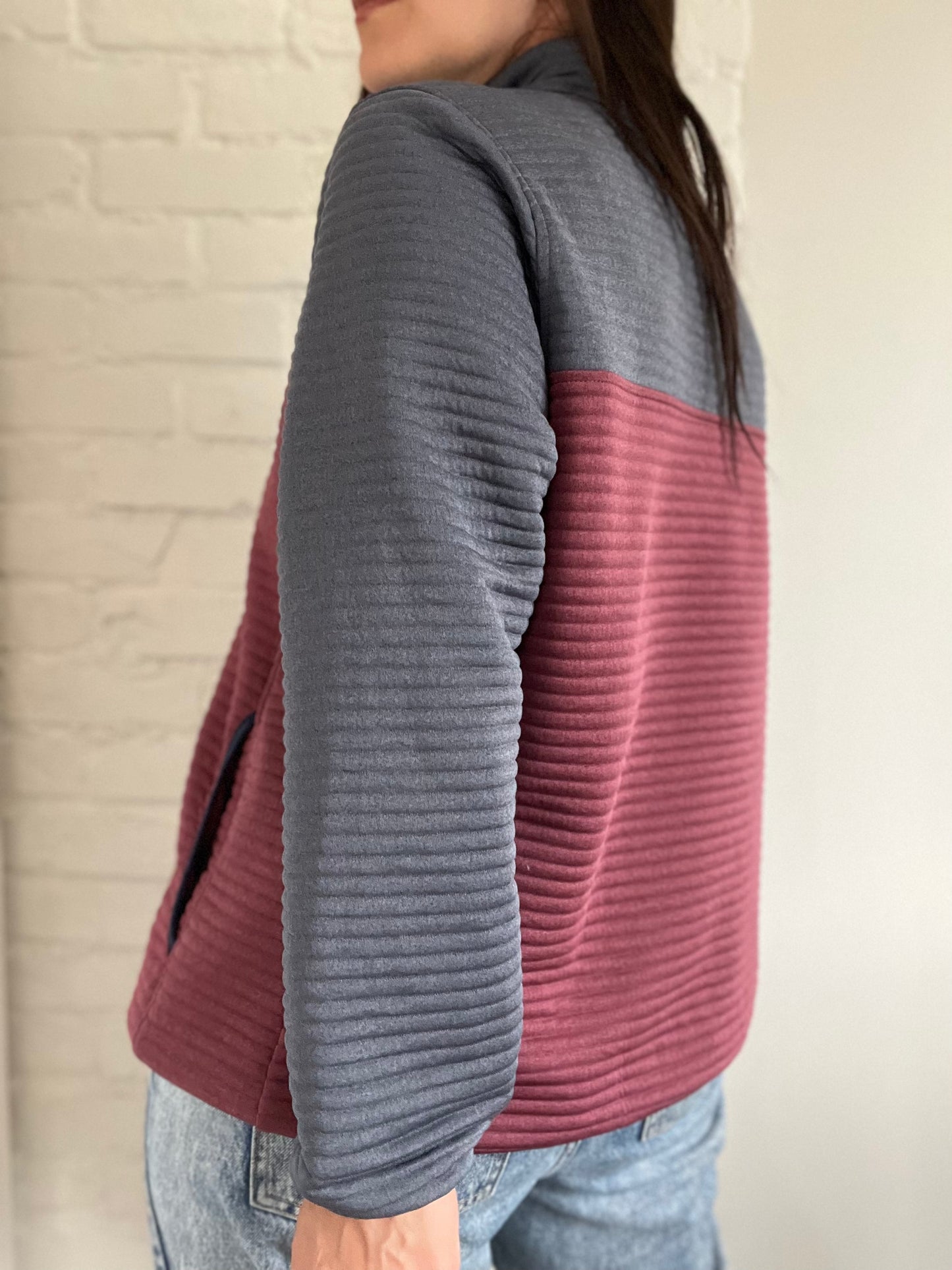 L.L. Bean Quarter Snap Pullover - Size XL