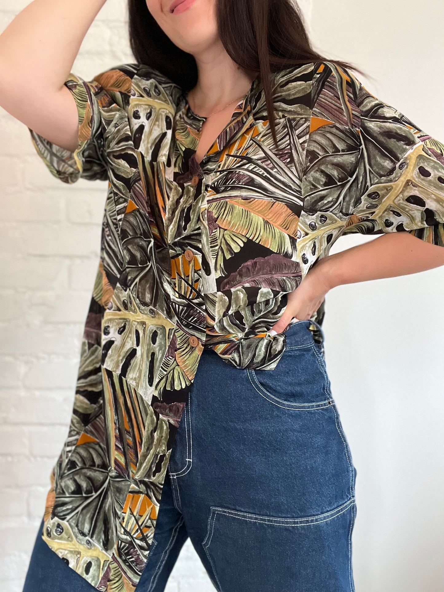 Palm Springs Plant Shirt - Size XL