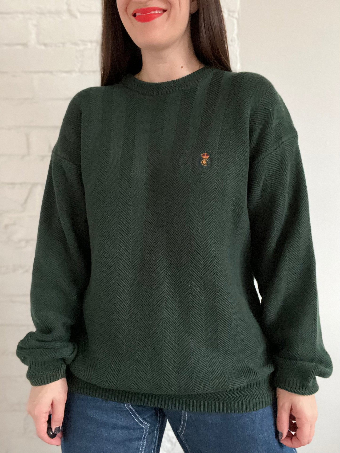 Ralph Lauren Chevron Classic Sweater - L