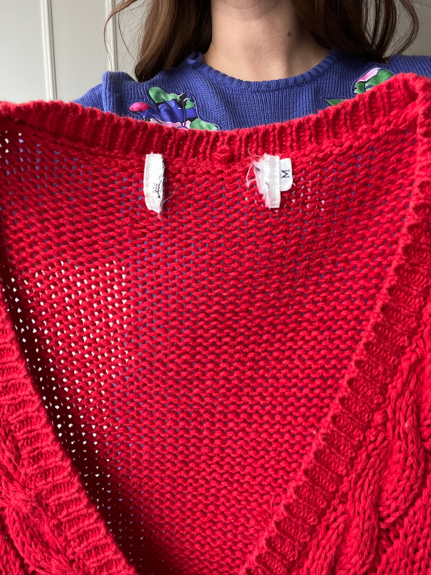 Sleeveless Nautical Knit - Size M