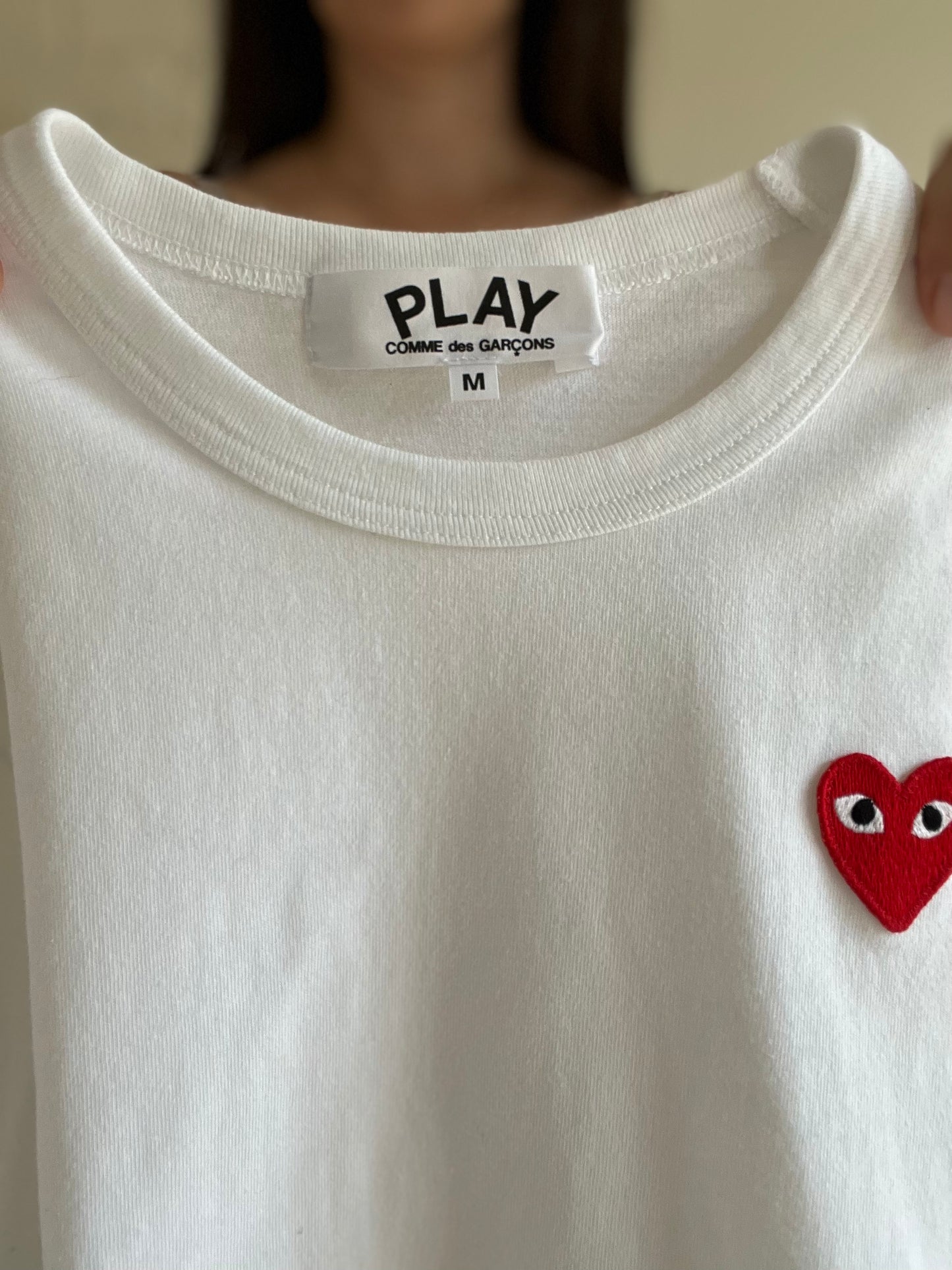 Comme Des Garçons Play Long Sleeve - Size M