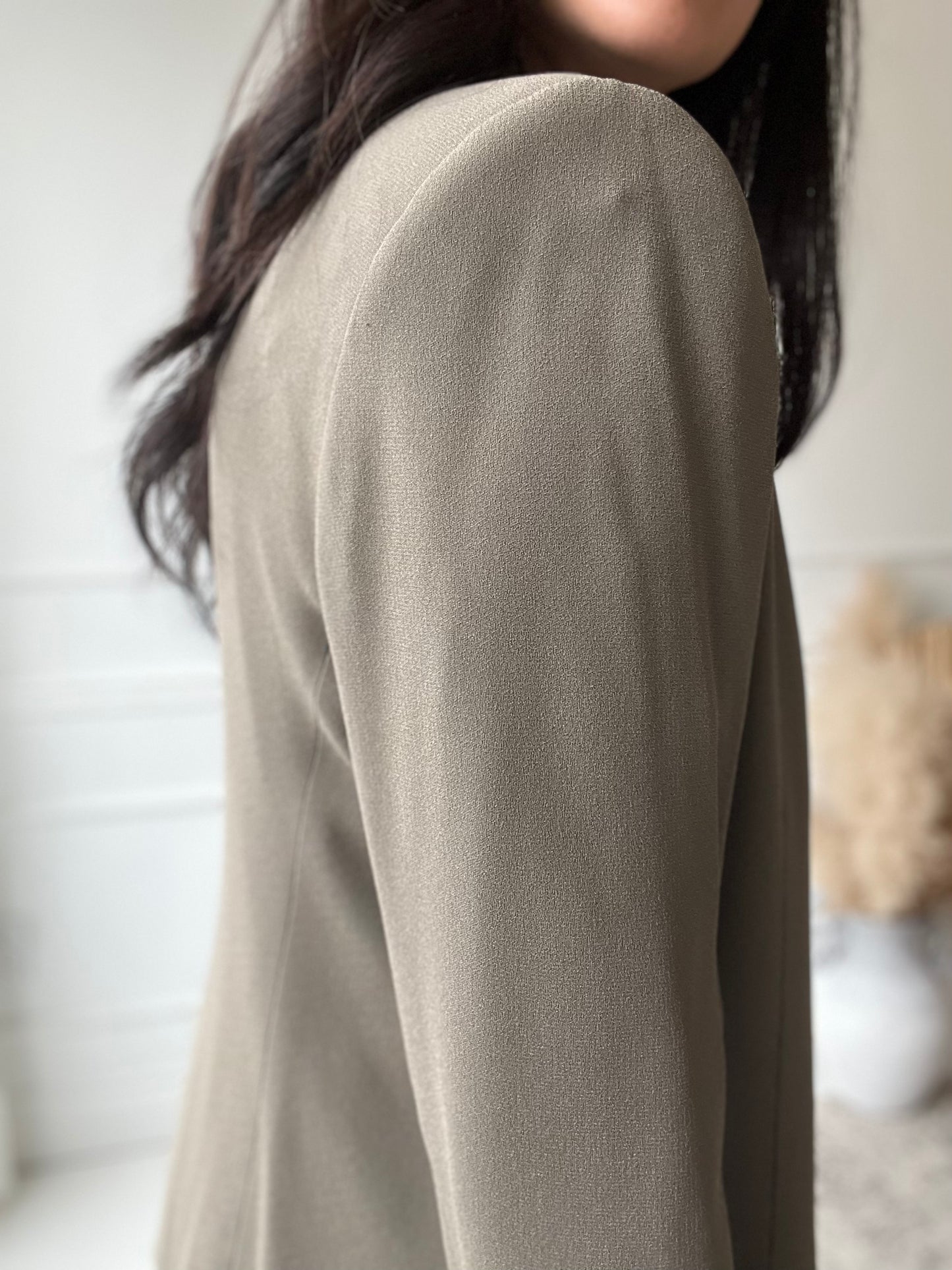 Olive Green Blazer - 12