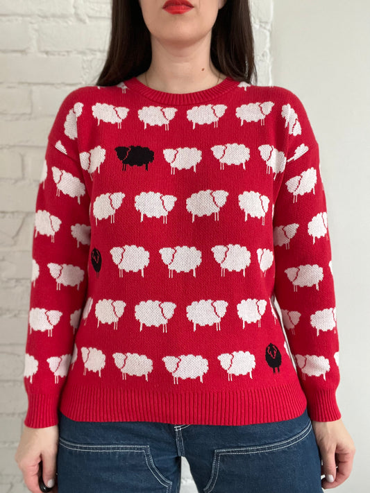 Princess "D" Sheep Inspired Sweater - M