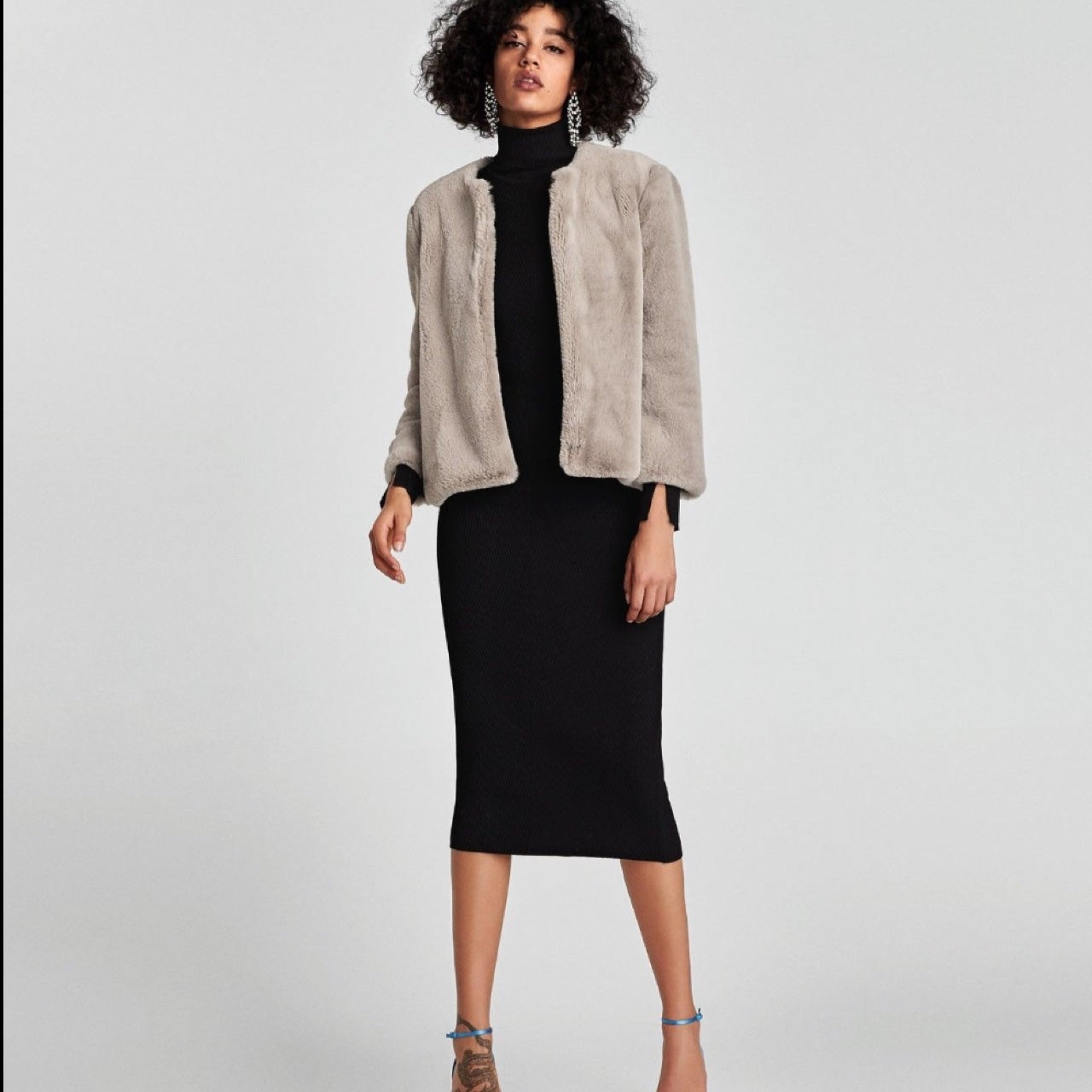 Buttery Soft Faux Fur Jacket - Size M