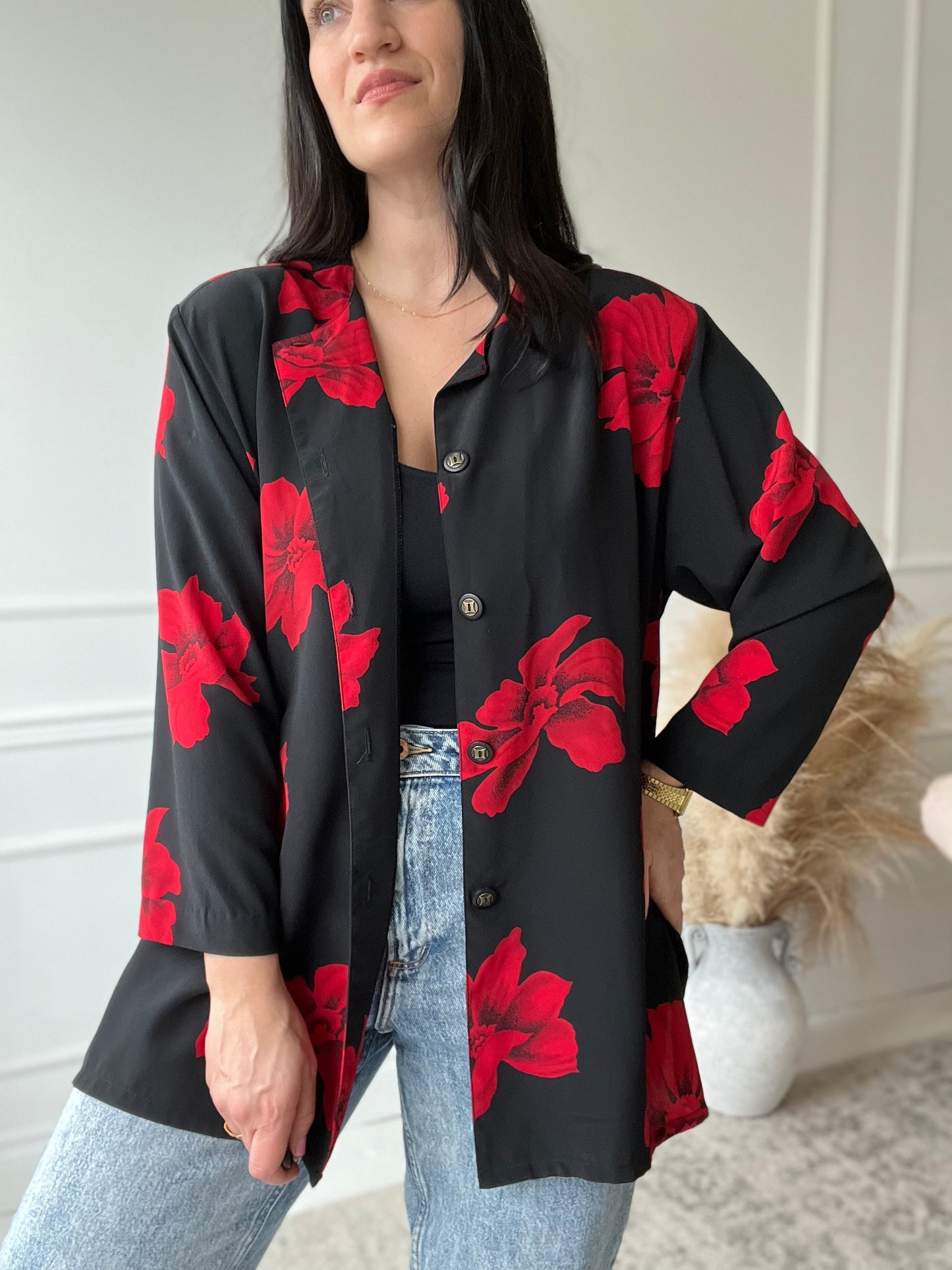 Big Rose Blouse - XL