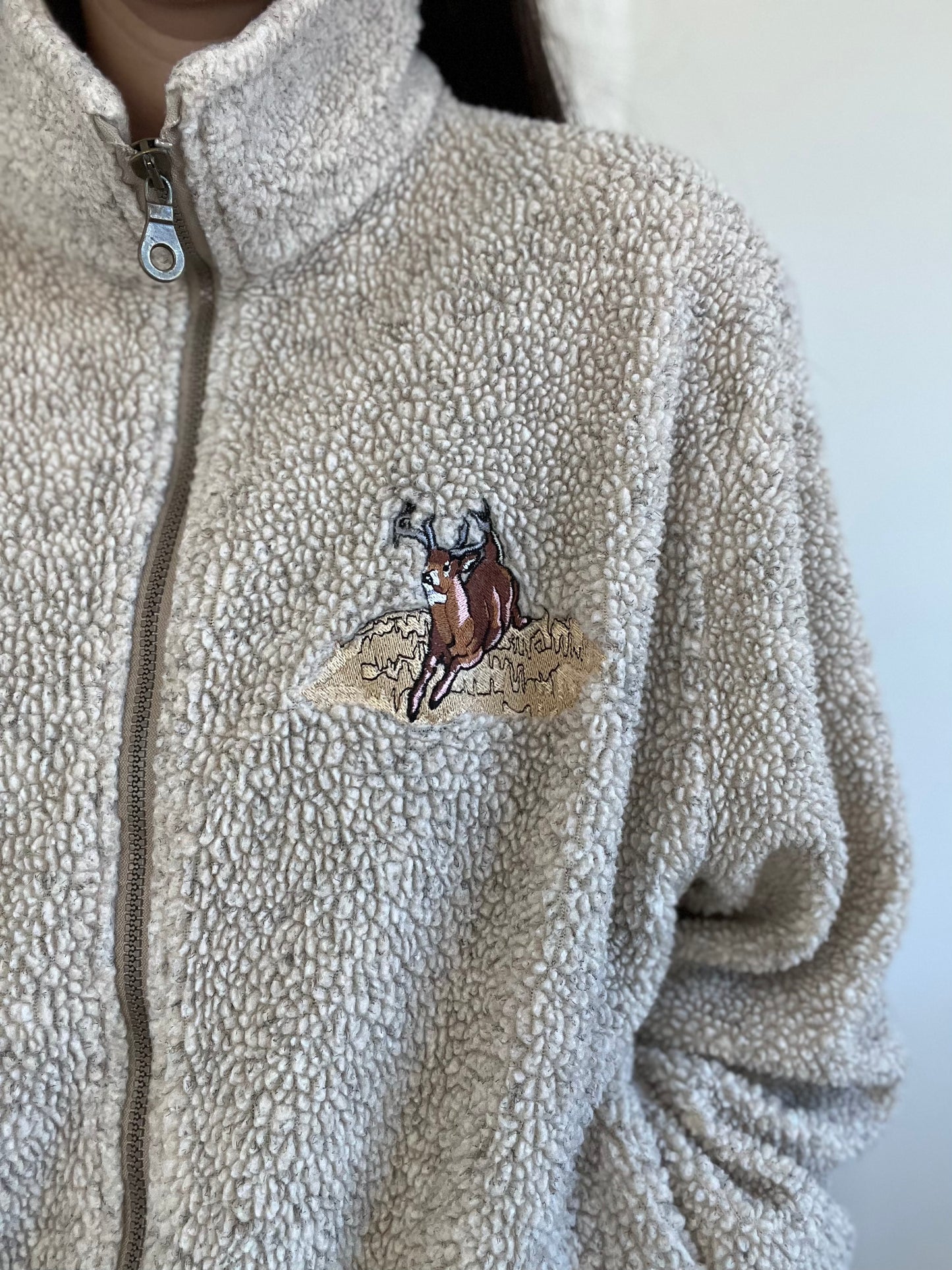 Moose Sherpa Zip Up - Size XL