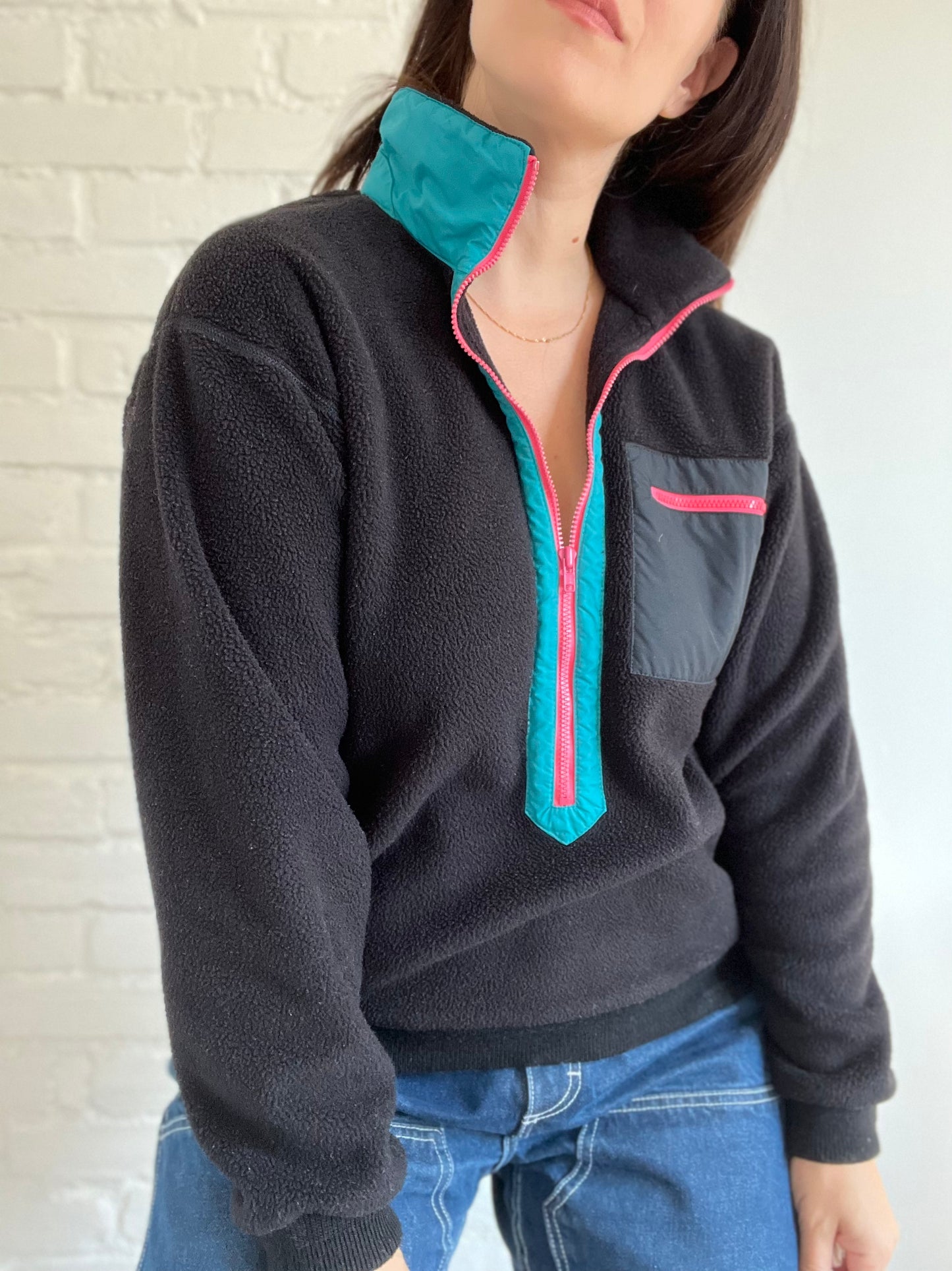 Vintage 90s OG Neon Patagonia Fleece - Size S/M