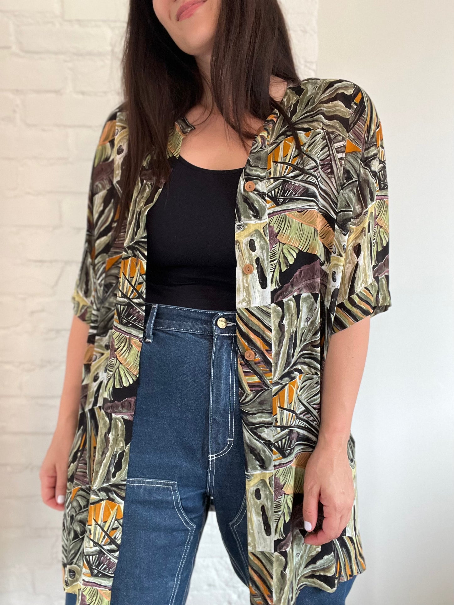 Palm Springs Plant Shirt - Size XL