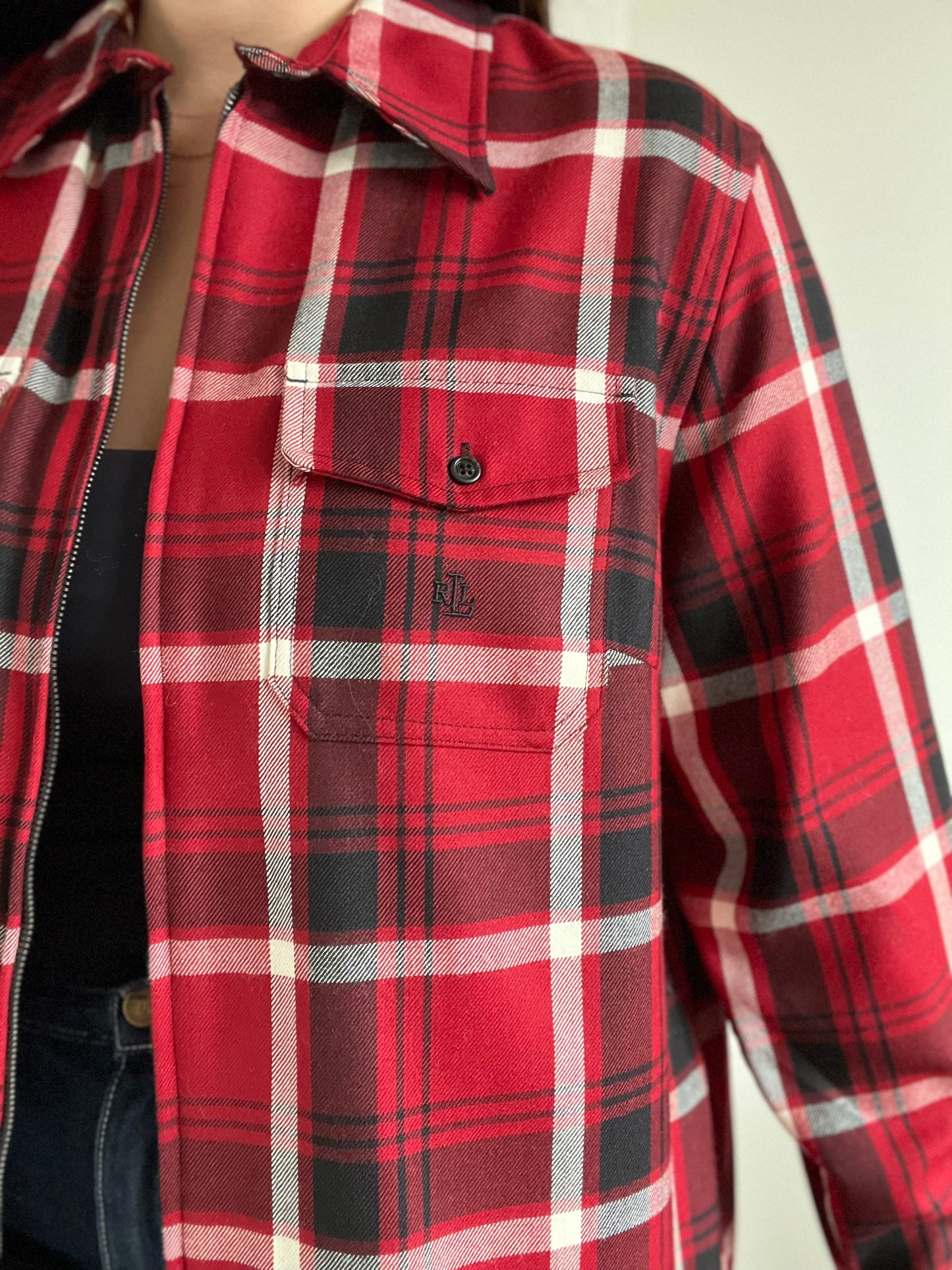 Ralph Lauren Plaid Shacket - XXL