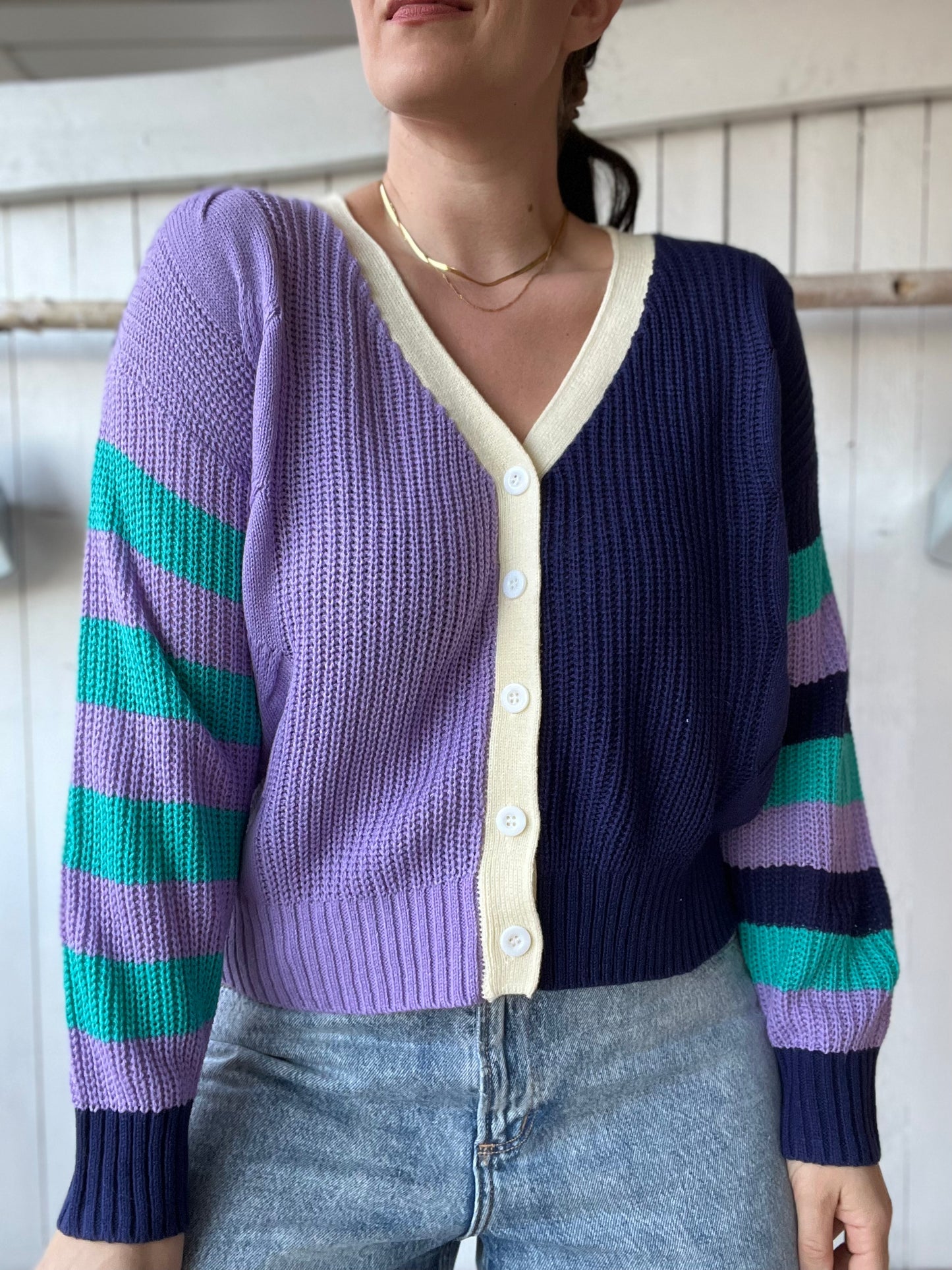 Preppy Cardigan - Size M