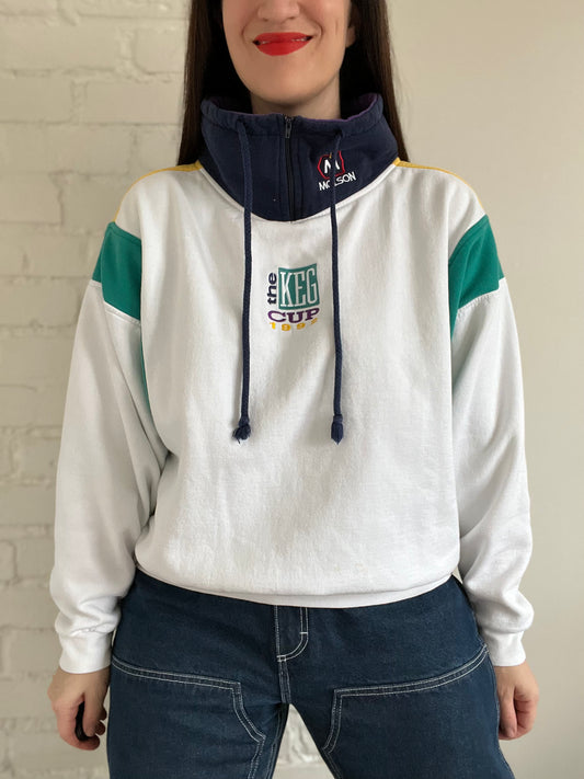 1992 The Keg Cup Molson Pullover - M/L