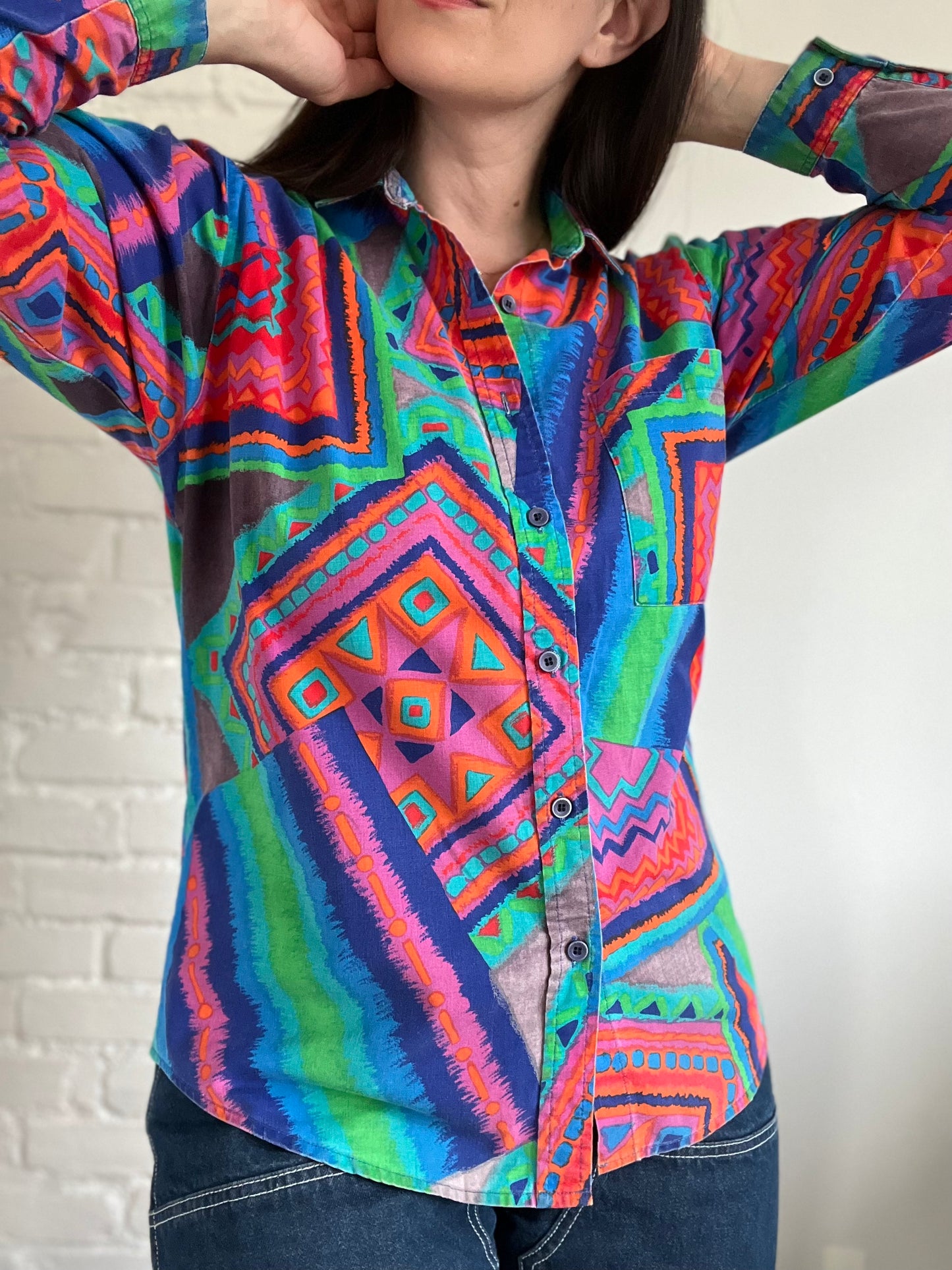 Southwestern Wrangler Shirt - Size M/L